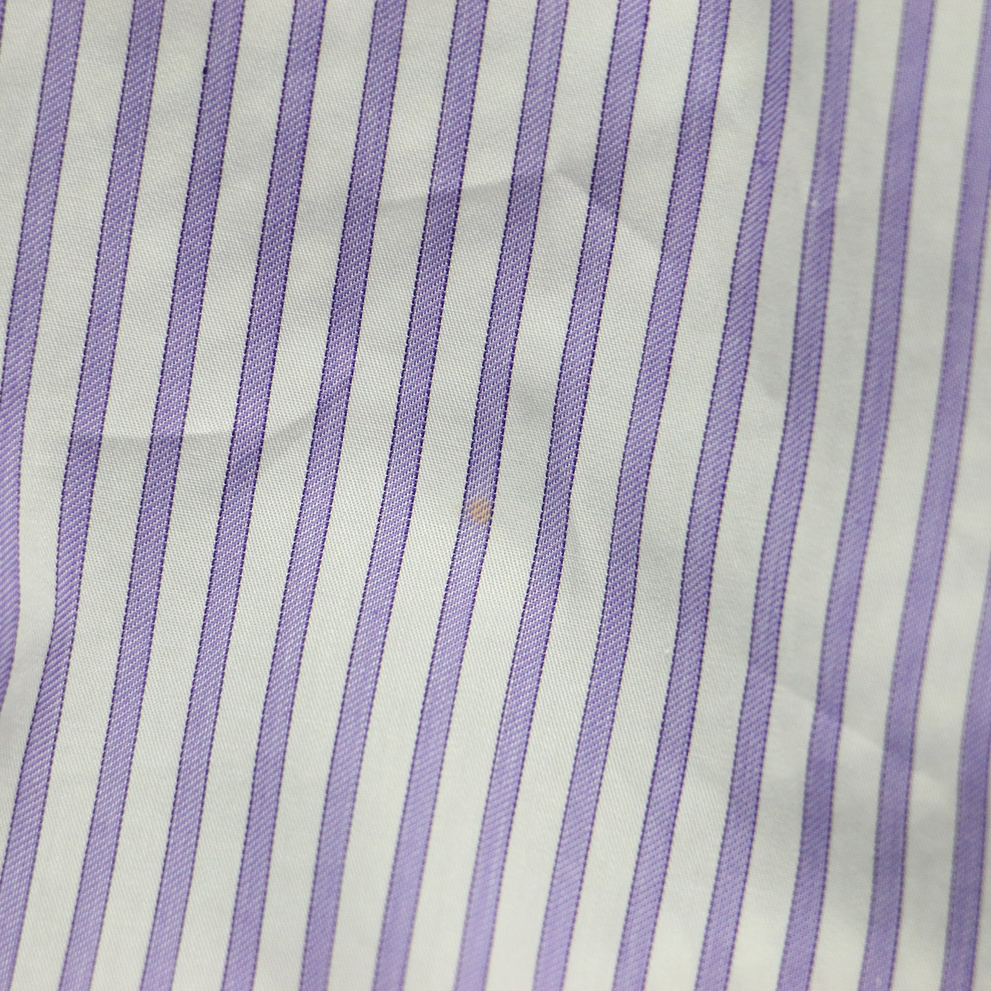 Primary Navy Label ALBINI パープル ストライプ ビッグ シャツ / ブラウス 長袖 レギュラーカラー コットン