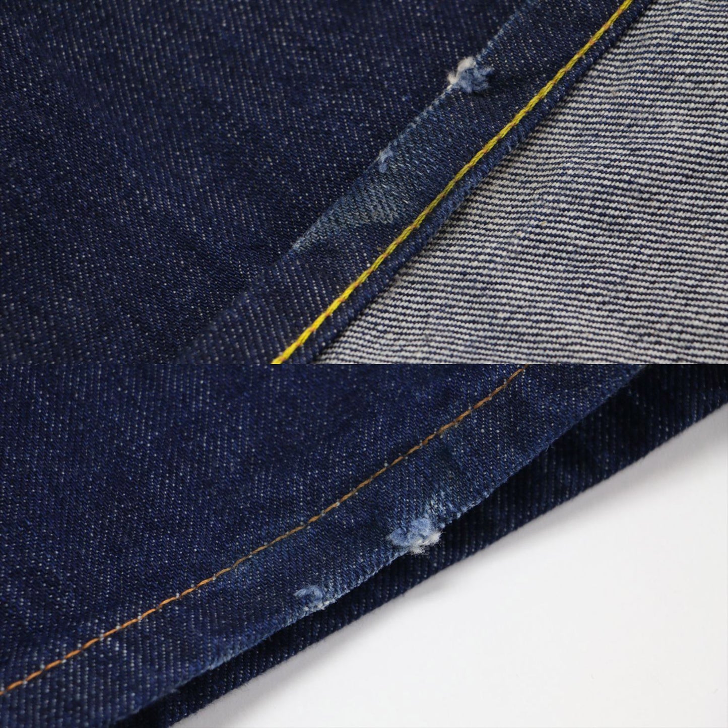 デニム パンツ / 1950s 701 Jeans Rigid 50701-0008 セルビッジ ストレート 5ポケット ハイウエスト コットン