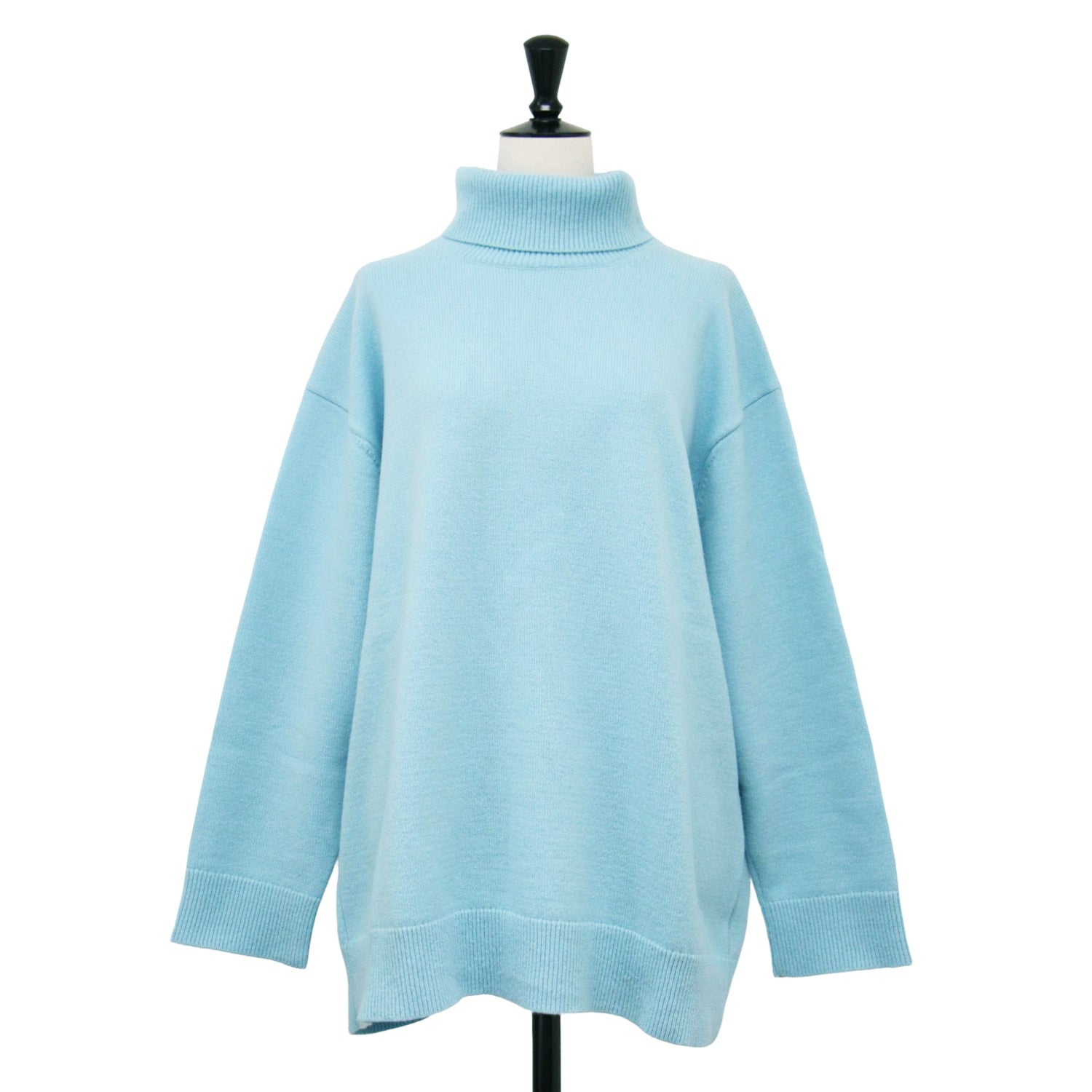 23春夏 ファインウールライト タートルネック ニット / プルオーバー
