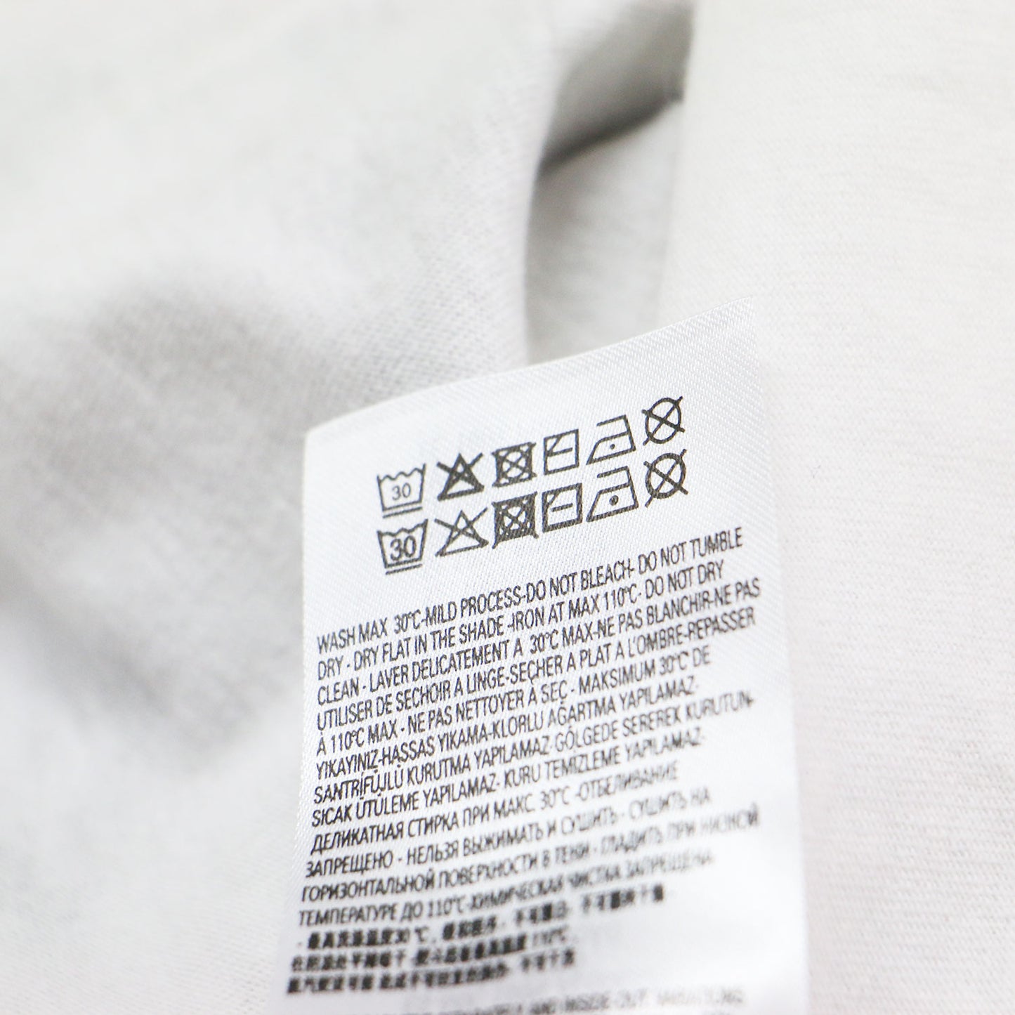 24春夏 コットン プリントTシャツ / カットソー 半袖 クルーネック ワイド