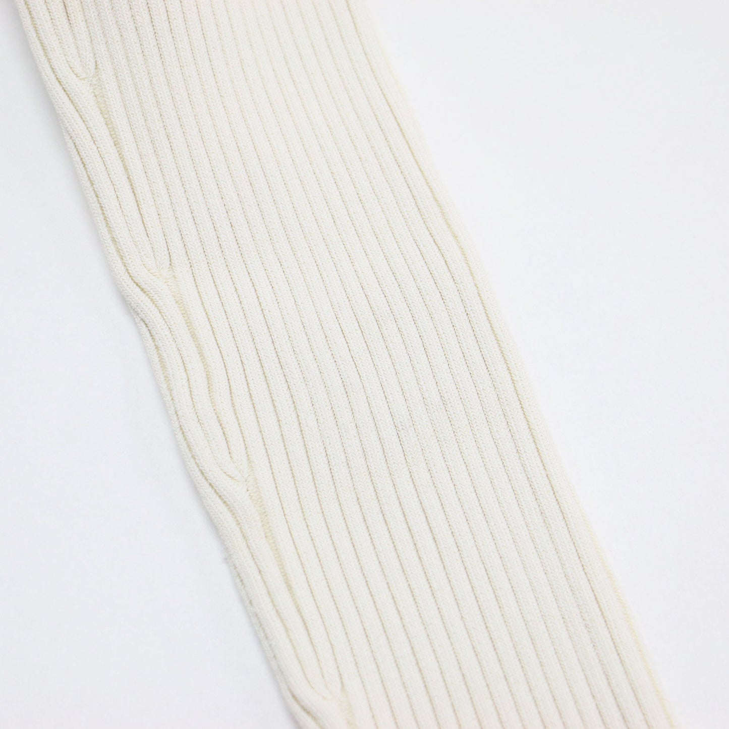 23春夏 ダブルジップ リブニット カーディガン / M-Oira Maglia セーター Vネック 長袖 コンパクト ストレッチ