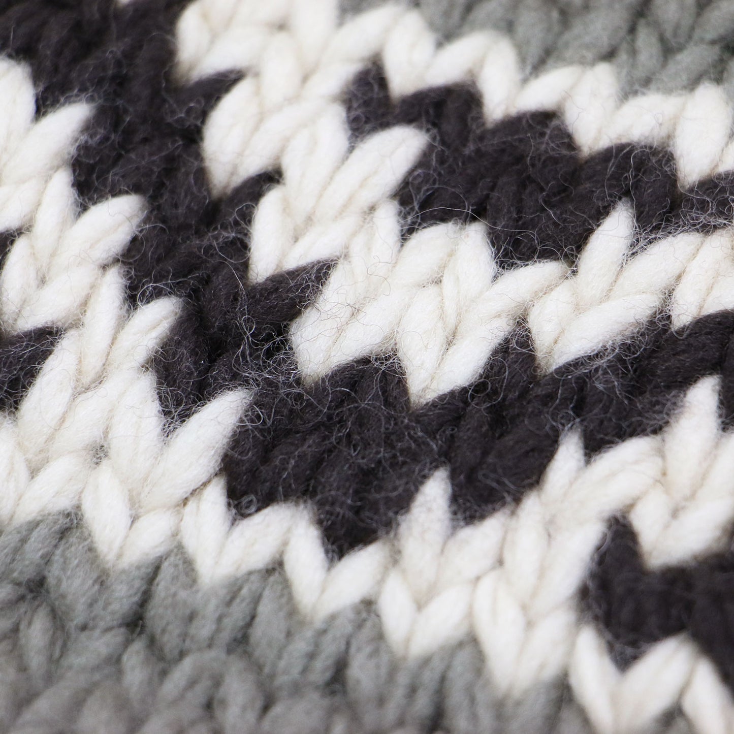 21秋冬 ハイネック カウチンニット ベスト / COWICHAN SWEATER NECK WARMER プルオーバー フリンジ ローゲージ ウール