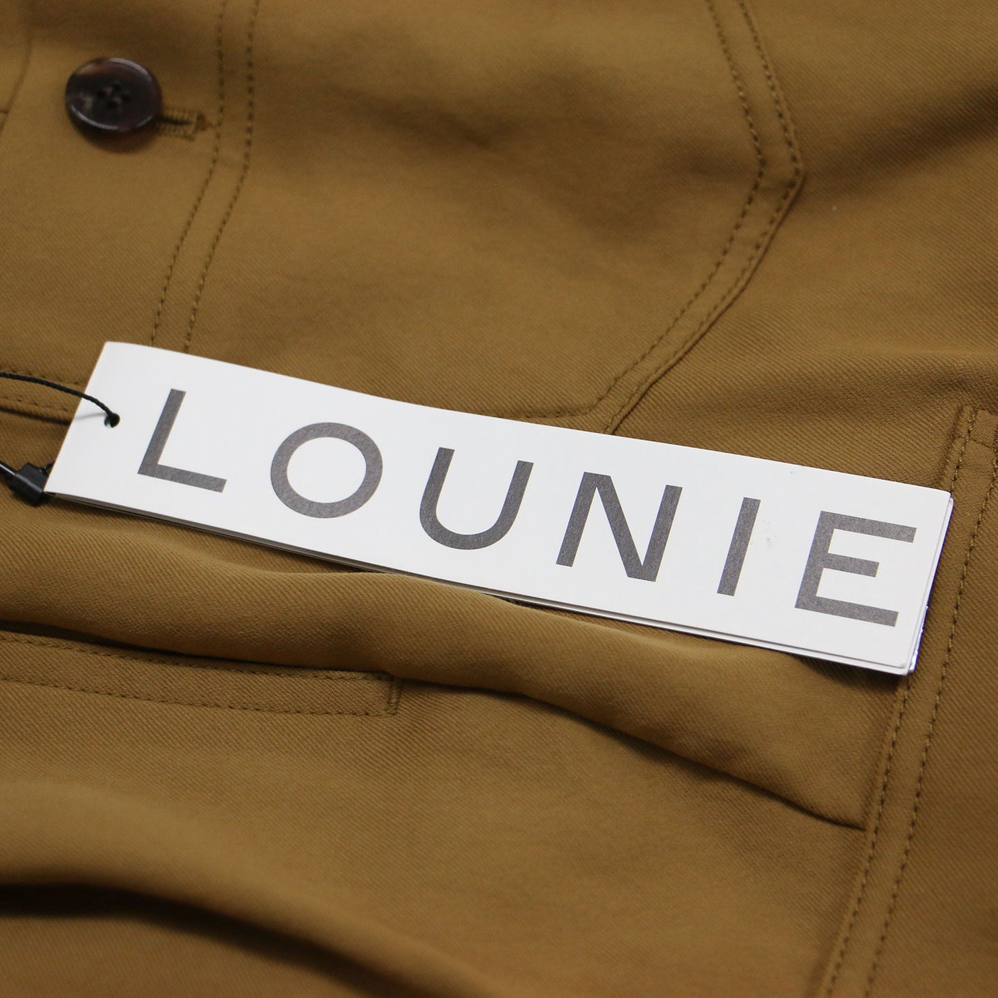 タック カーゴパンツ / テーパード ドレープ サイドポケット