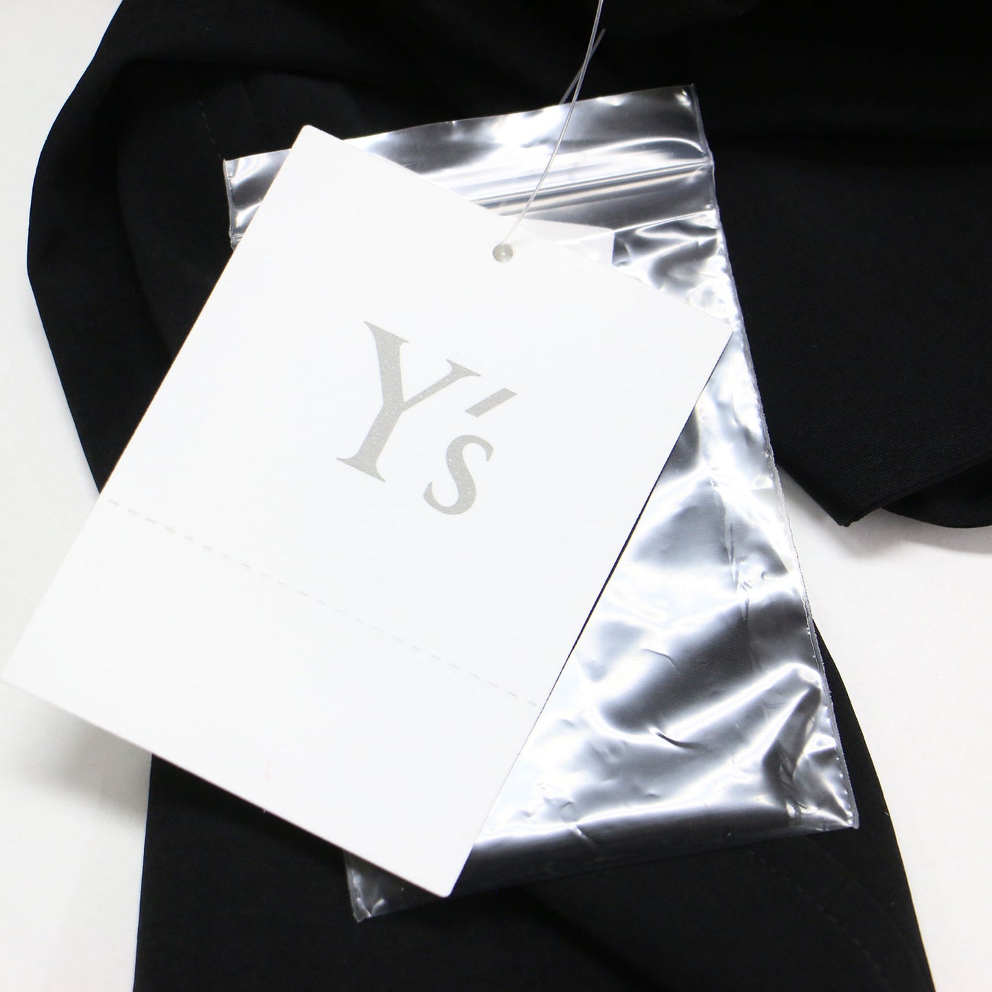 22春夏 ジップポケット付き ジャケット YG-J01-500-1-01 / Ys 長袖 ノーカラー