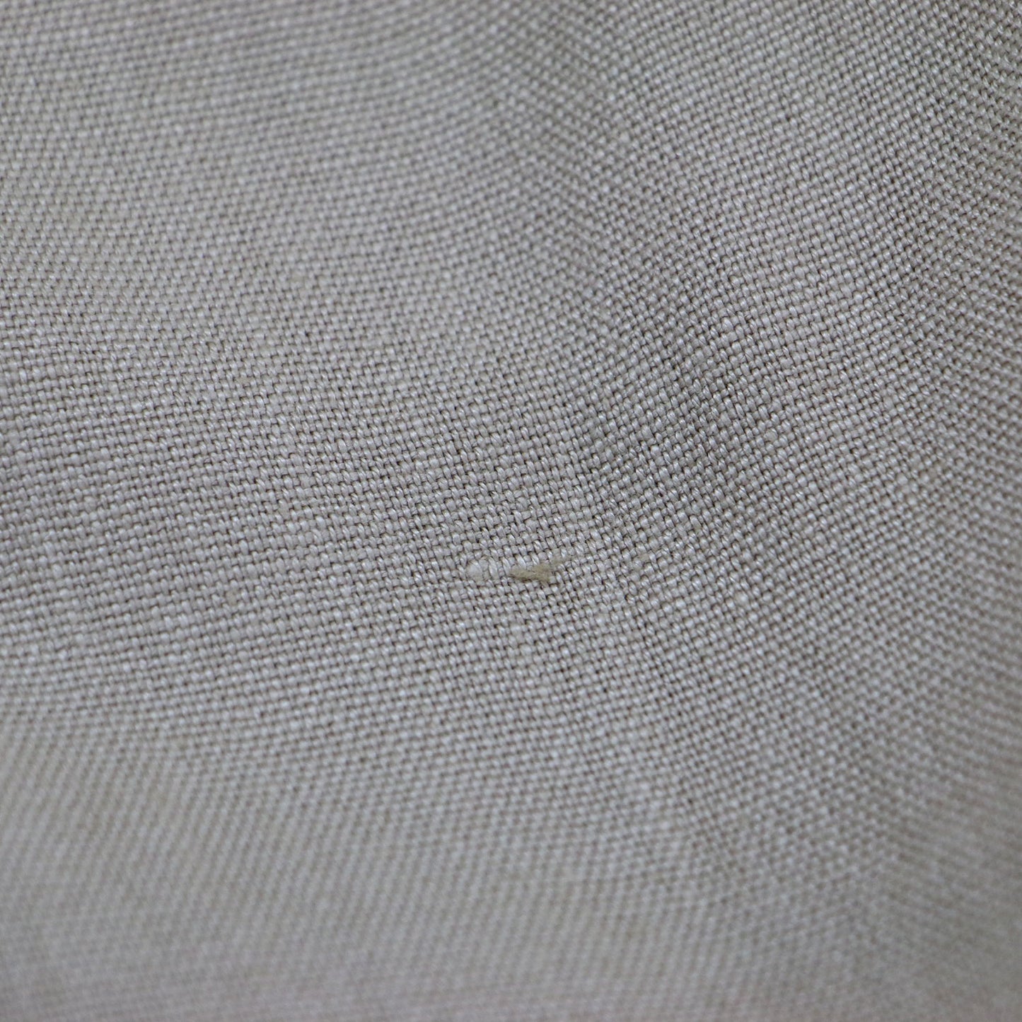 サッシュベルト付き ロング リネンワンピース / ドレス フレンチスリーブ Vネック フレア Aライン