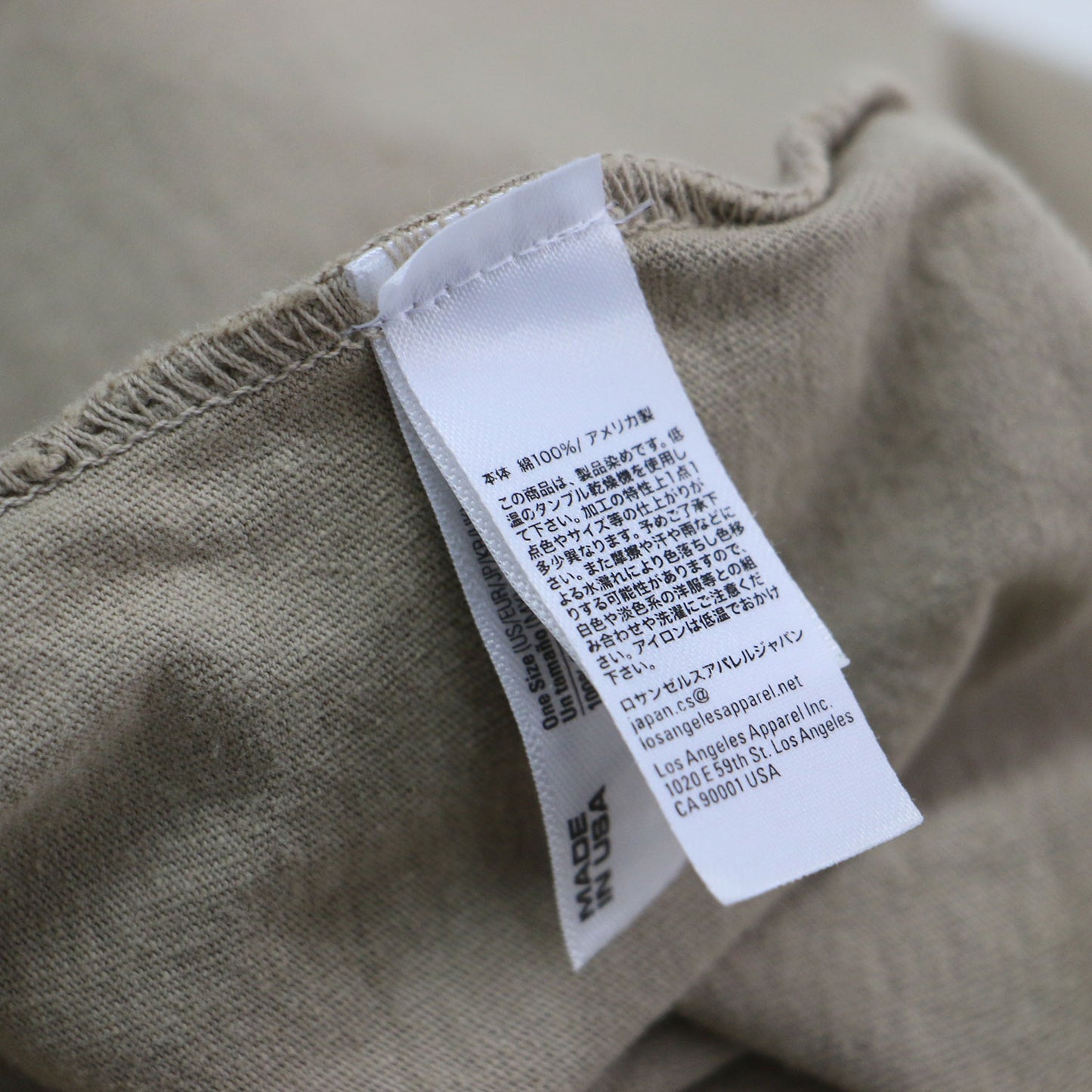 L'Appartement 別注 ビッグ Tシャツ / カットソー 半袖 クルーネック コットン