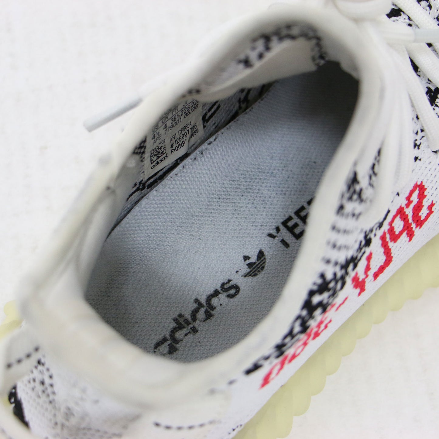 YEEZY Boost 350 V2 Zebra CP9654 / イージー ブースト ゼブラ ニット ローカット レースアップ スニーカー