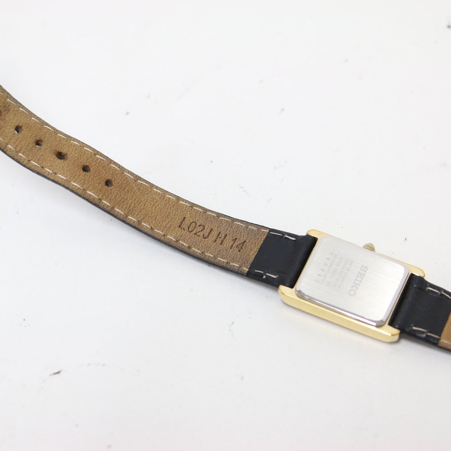 SEIKO SUP250 ソーラー 腕時計 / レクタンギュラー SOLAR