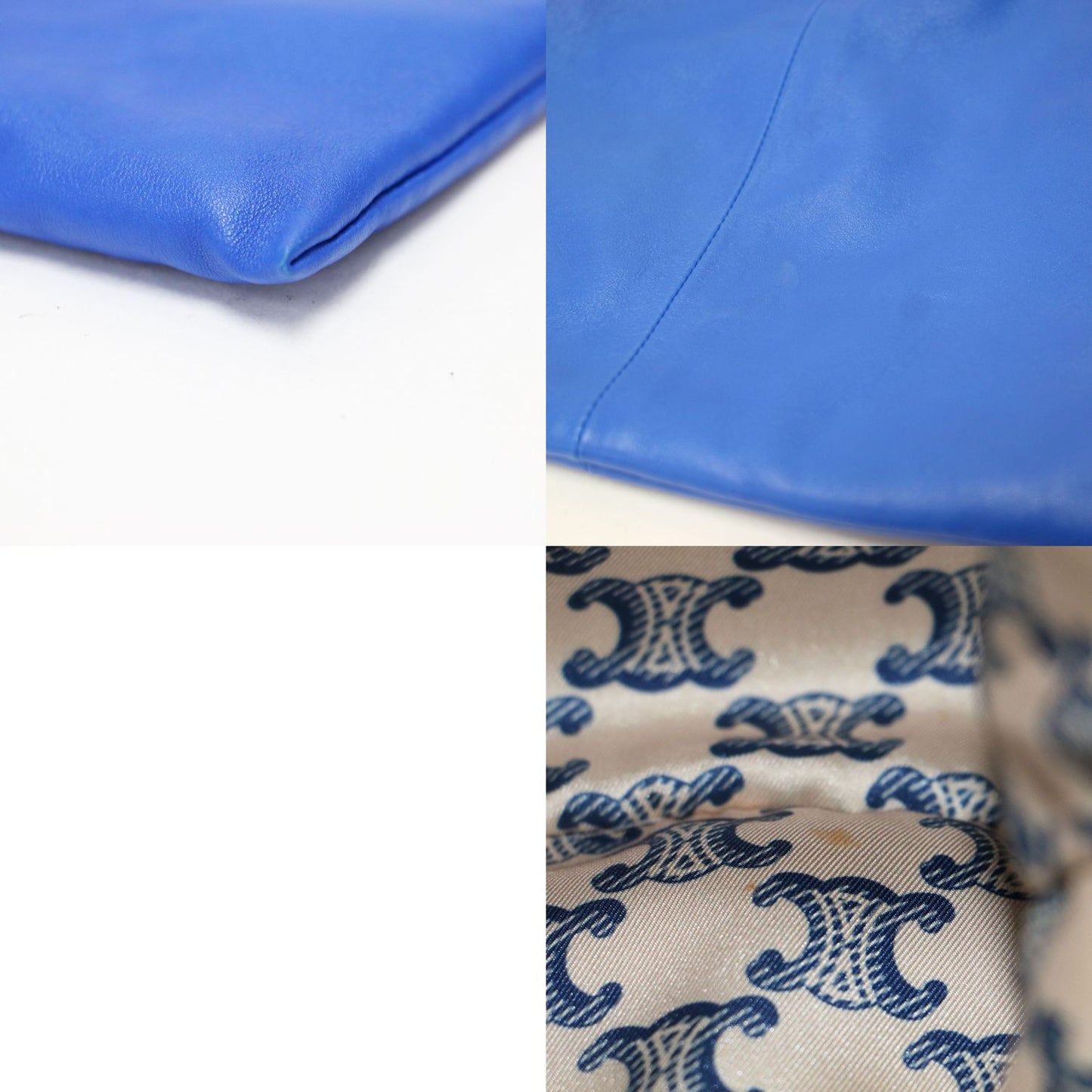 26春夏 スモールクリスタルポーチ ラムスキン / ポシェット ショルダー クロスボディ 2WAY 巾着 ブランドロゴ ステッチ メタルパーツ レザー