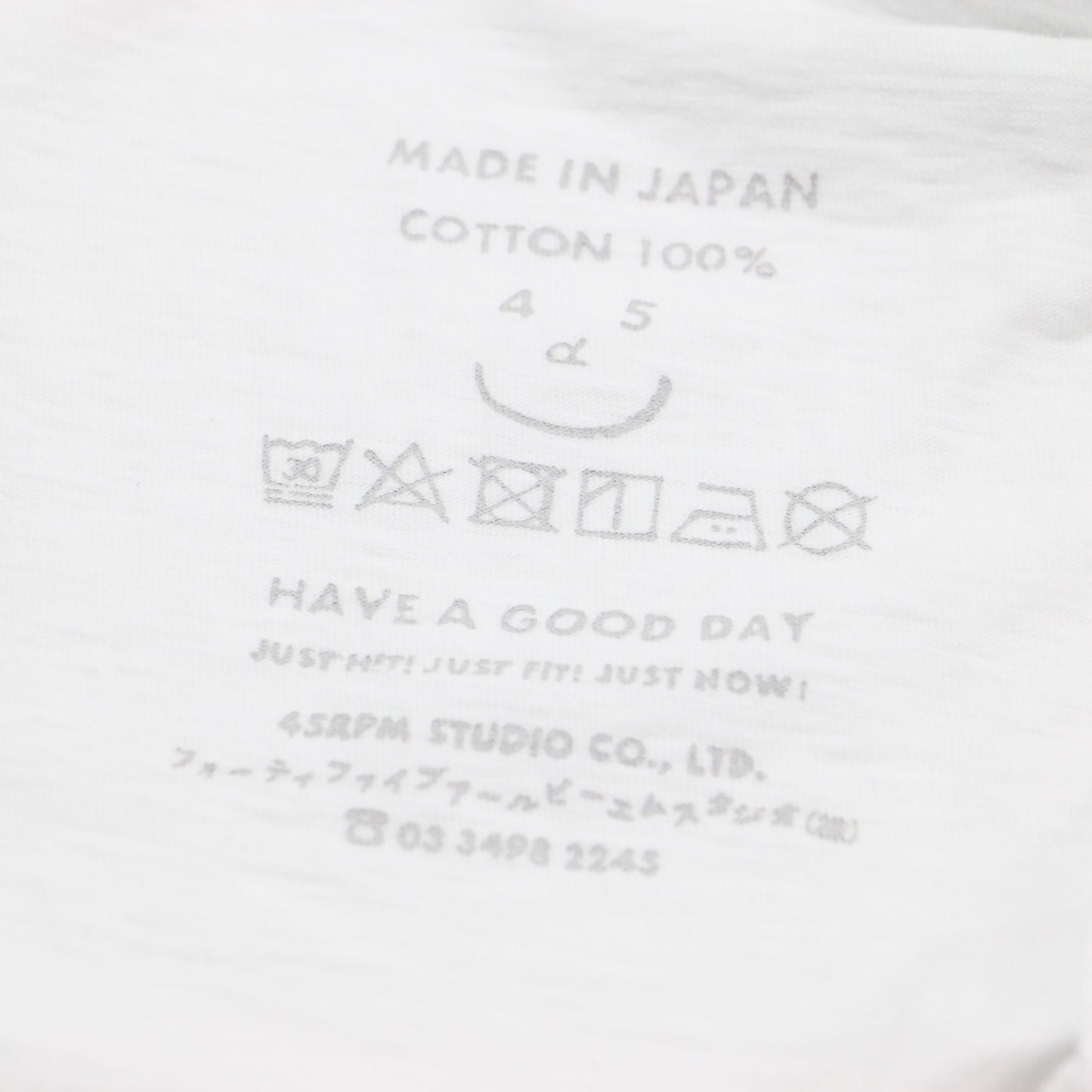 コットン 半袖 ワイドTシャツ / カットソー クルーネック ドロップショルダー スリット