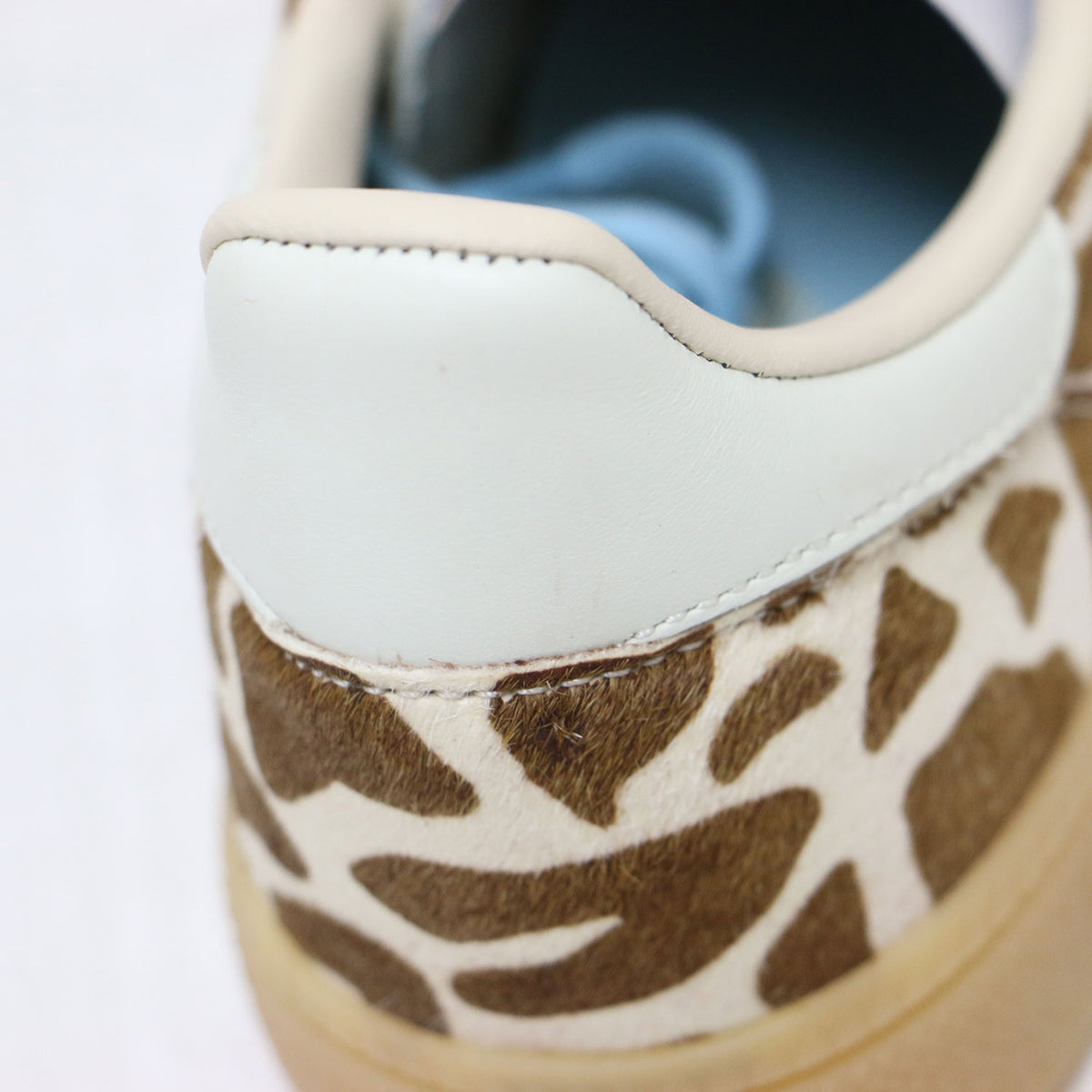 26春夏 HANDBALL SPEZIAL W KI6677 / ハンドボール スペツィアル レオバード柄 レースアップ ローカット スニーカー