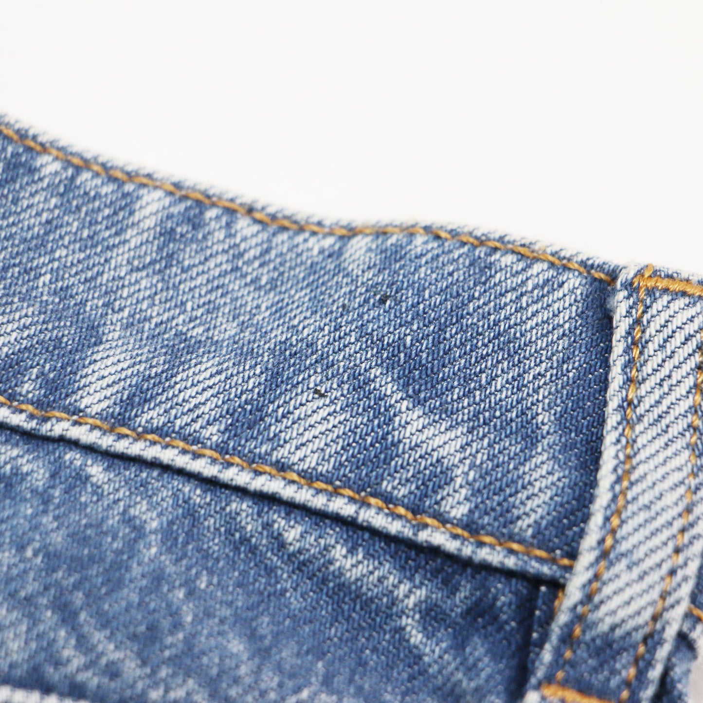 25春夏 リラックス デニム ドロップカーブ パンツ / RELAXED DENIM DROP CURVE PNT D A フルレングス コクーン ステッチ コットン ウォッシャブル