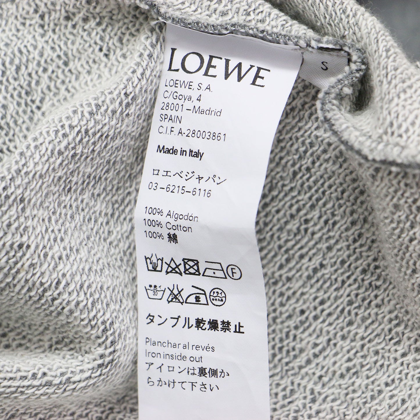 アート プリント プルオーバー / スウェット 長袖 クルーネック コンパクト コットン