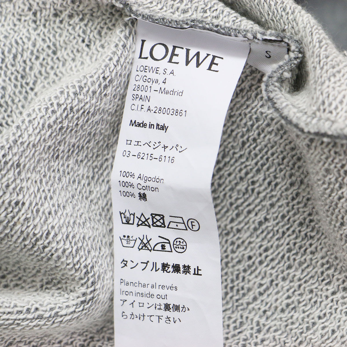 アート プリント プルオーバー / スウェット 長袖 クルーネック コンパクト コットン