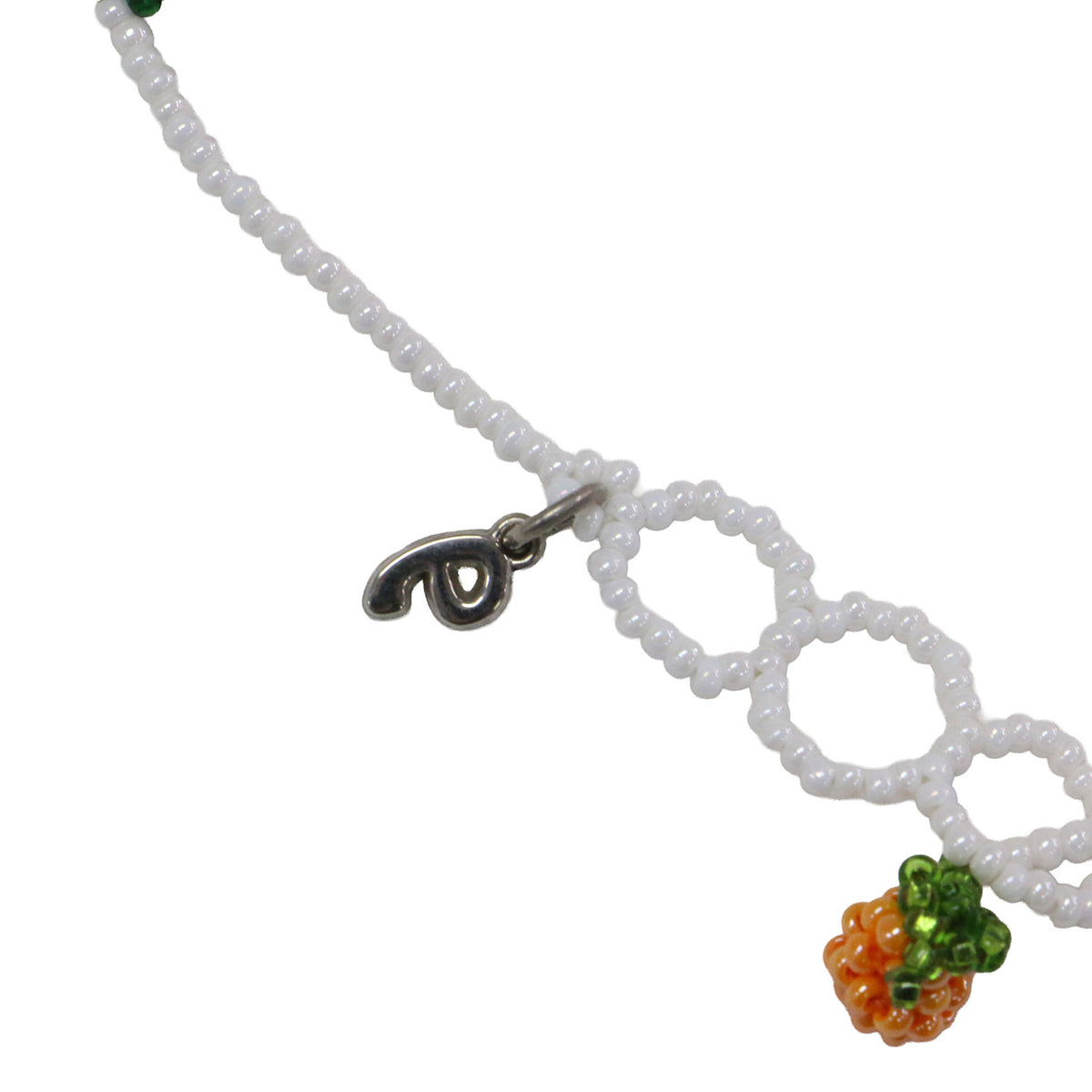26春夏 プラ ウッツ ペール フルーツ サラダ ネックレス / PURA UTZ PALE FRUIT SALAD NECKLACE ペンダント ビーズ モチーフ メタルパーツ
