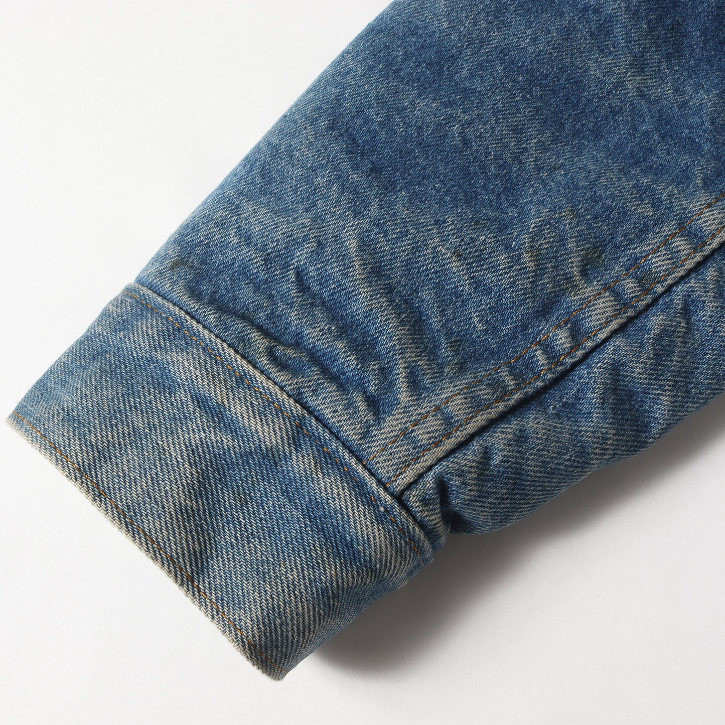 70s - 80s 70608-0213 デニム ボア ジャケット / USA製 オレンジタブ Gジャン