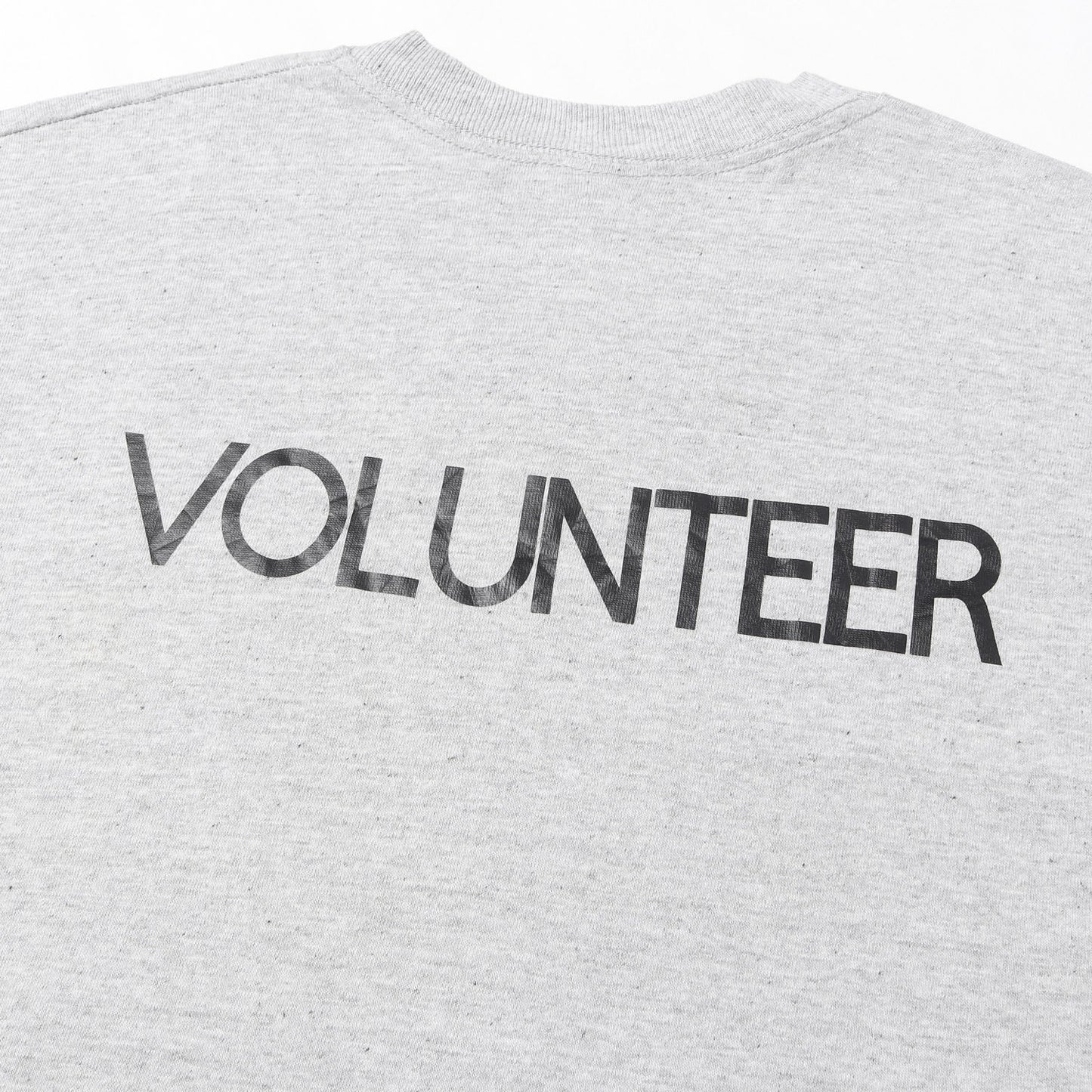 90s VOLUNTEER ロゴプリント クルーネック Tシャツ / USA製 FRUIT OF THE LOOM