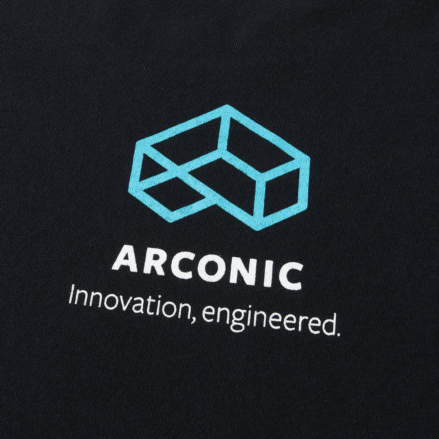 00s ARCONIC グラフィックロゴ Tシャツ / 00年代 USA製 PORT and COMPANY 企業ロゴ