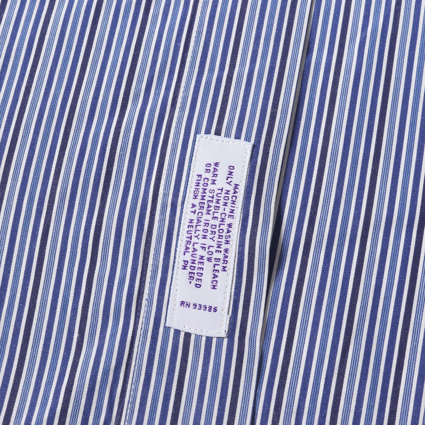 90s ピンストライプ コットン カッタウェイ ボタンシャツ SLIM FIT / 90年代 USA製