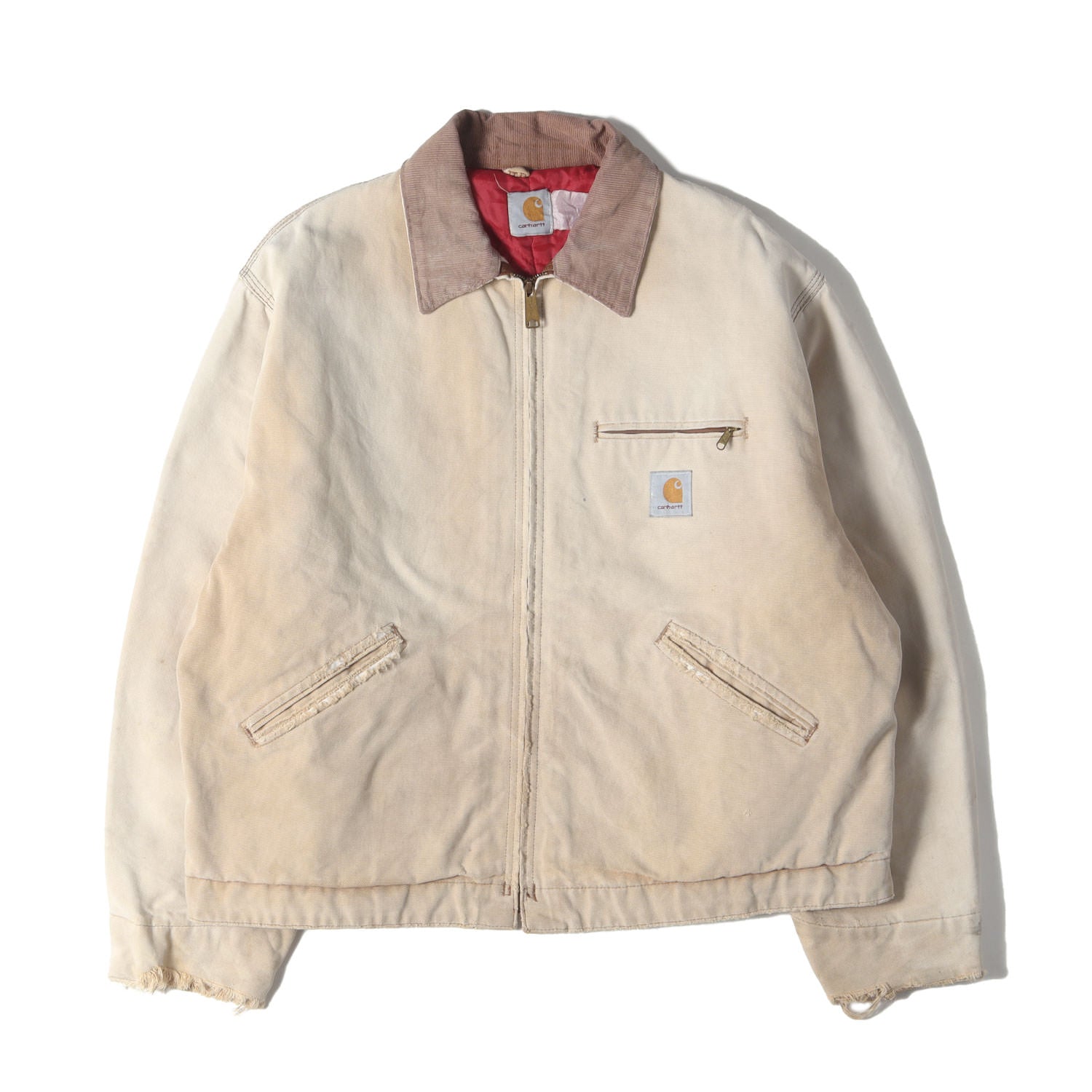 Carhartt (カーハート) 80s 裏キルティング 襟コーデュロイ ブラウンダック デトロイトジャケット / 80年代 USA製 -  ブランド古着の通販・買取 | BEEGLE by Boo-Bee