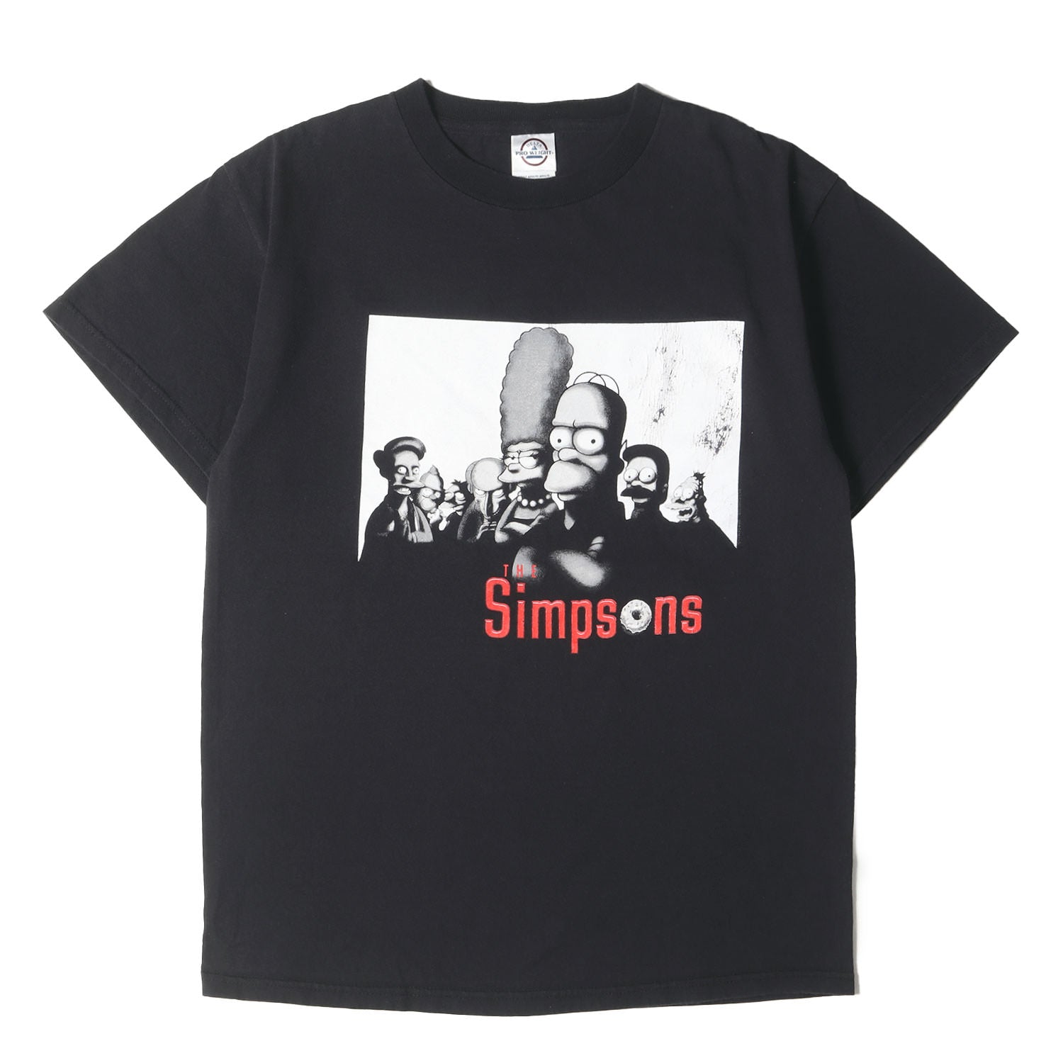 新品未使用 00s シンプソンズ×ソプラノズ パロディTシャツ Y2K 希少