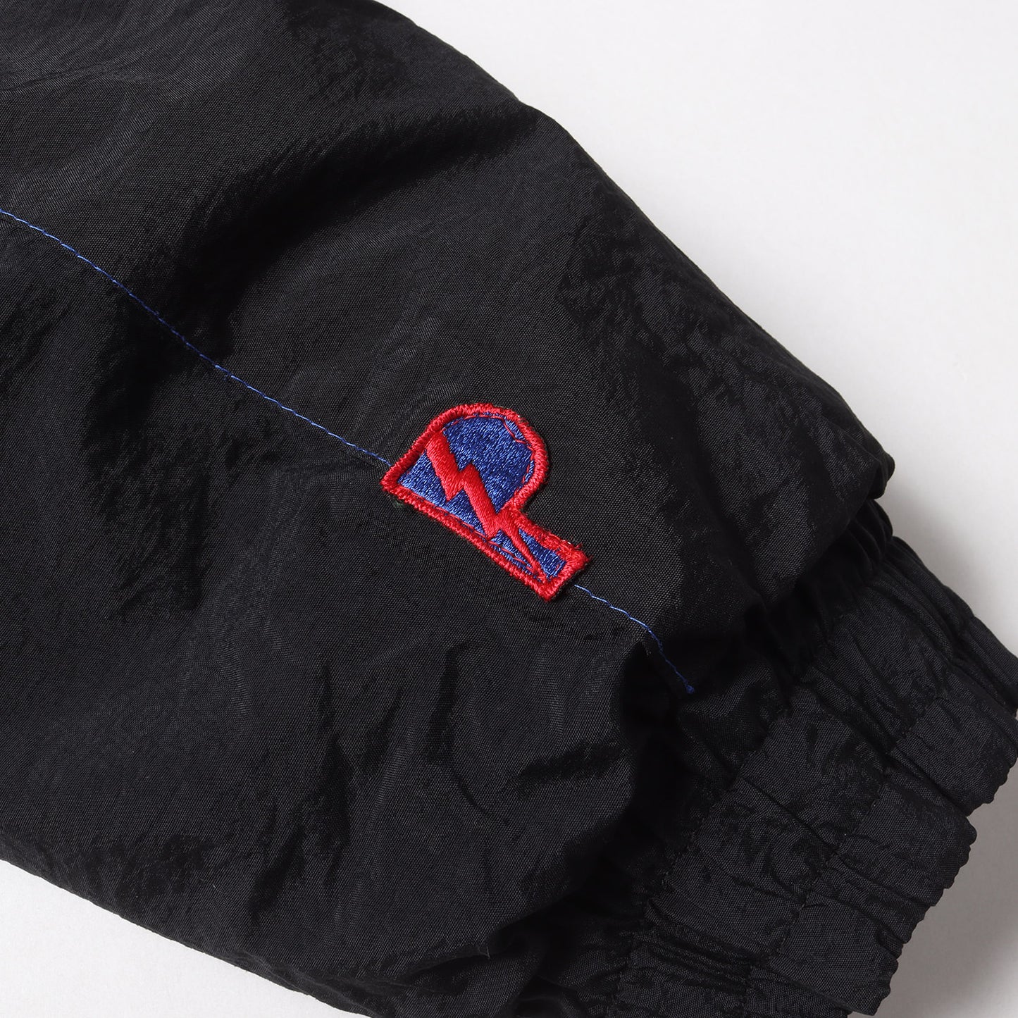90s Budweiser ビッグロゴ刺繍 ナイロン 中綿 ダウンジャケット / 90年代 PRO LAYER 企業ロゴ バドワイザー