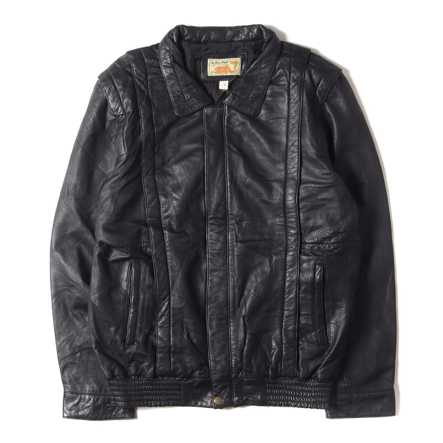 90s - 00s ヴィンテージ古着 (Vintage / Used) 90s レザー ジップ 