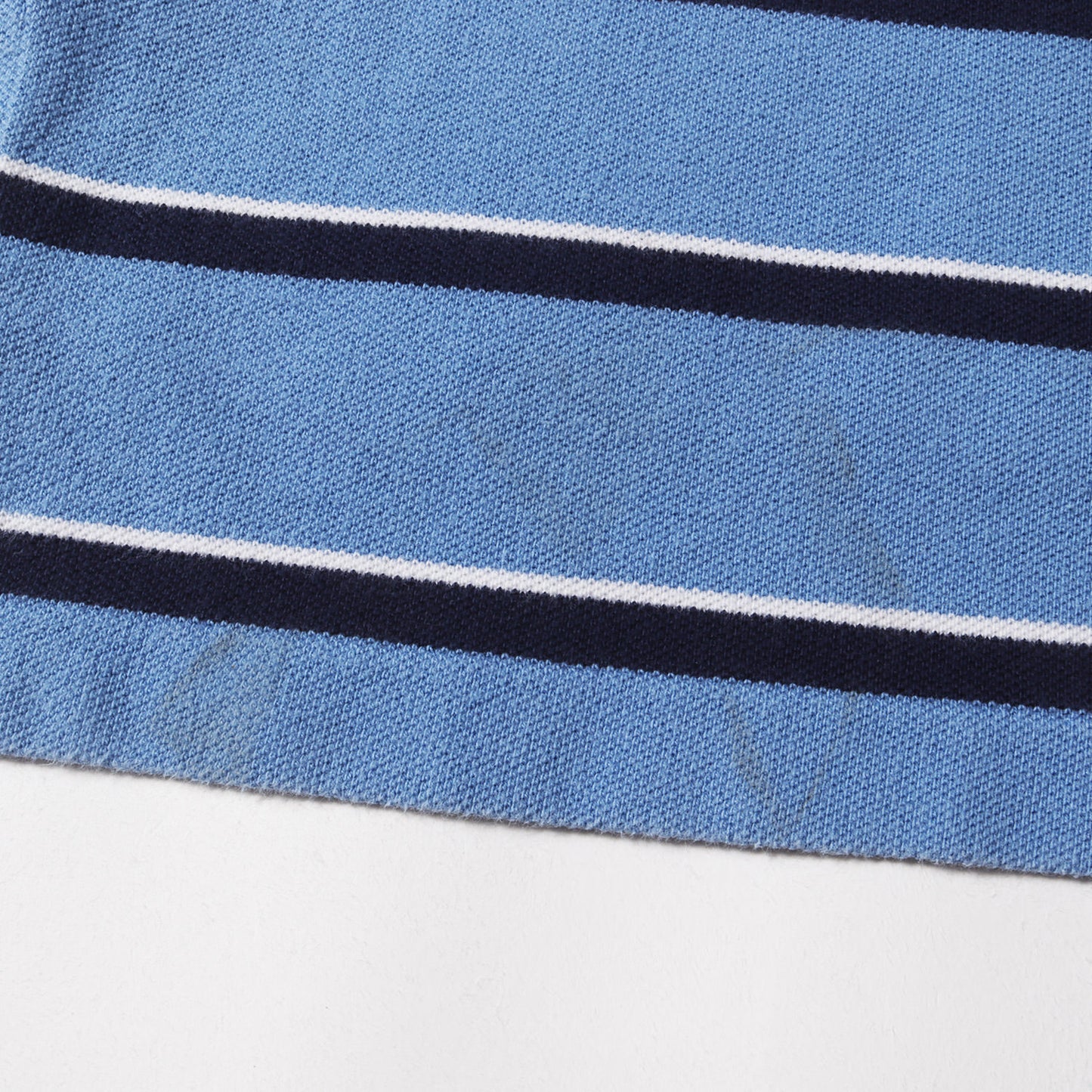 90s - 00s ワンポイント 鹿の子 ボーダー ポロシャツ / オールドラルフローレン