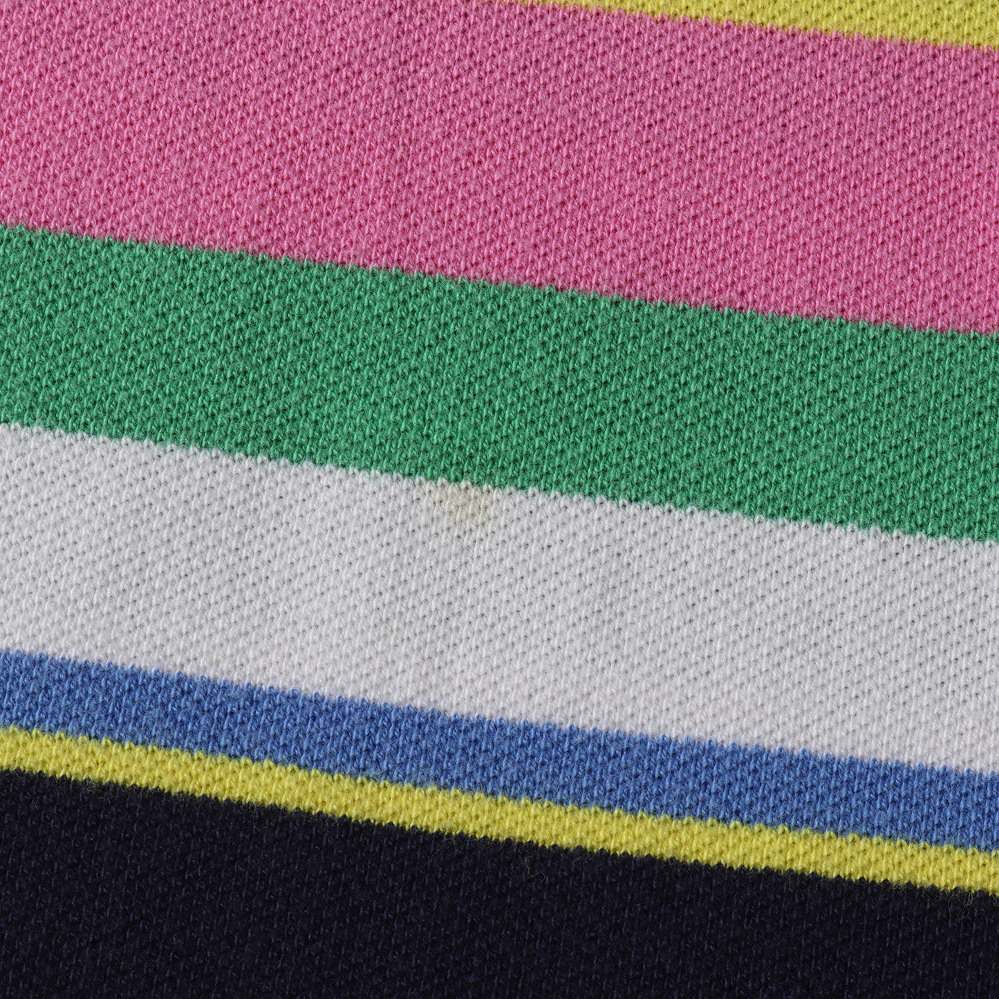 90s - 00s ワンポイント 鹿の子 ボーダー ポロシャツ / オールドラルフローレン