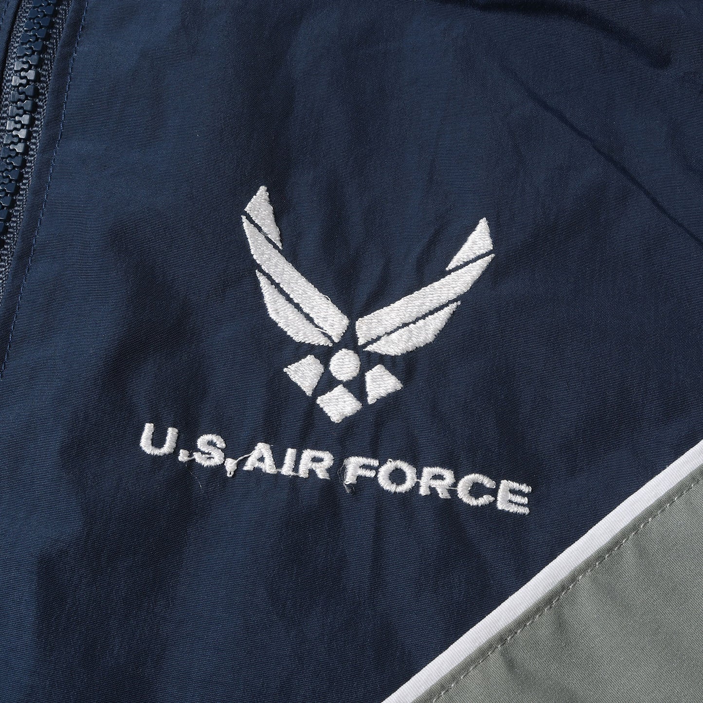 00s US AIR FORCE PTU トレーニング ナイロン ジャケット / 00年代 米軍実物 ミリタリー トレーニングウェア