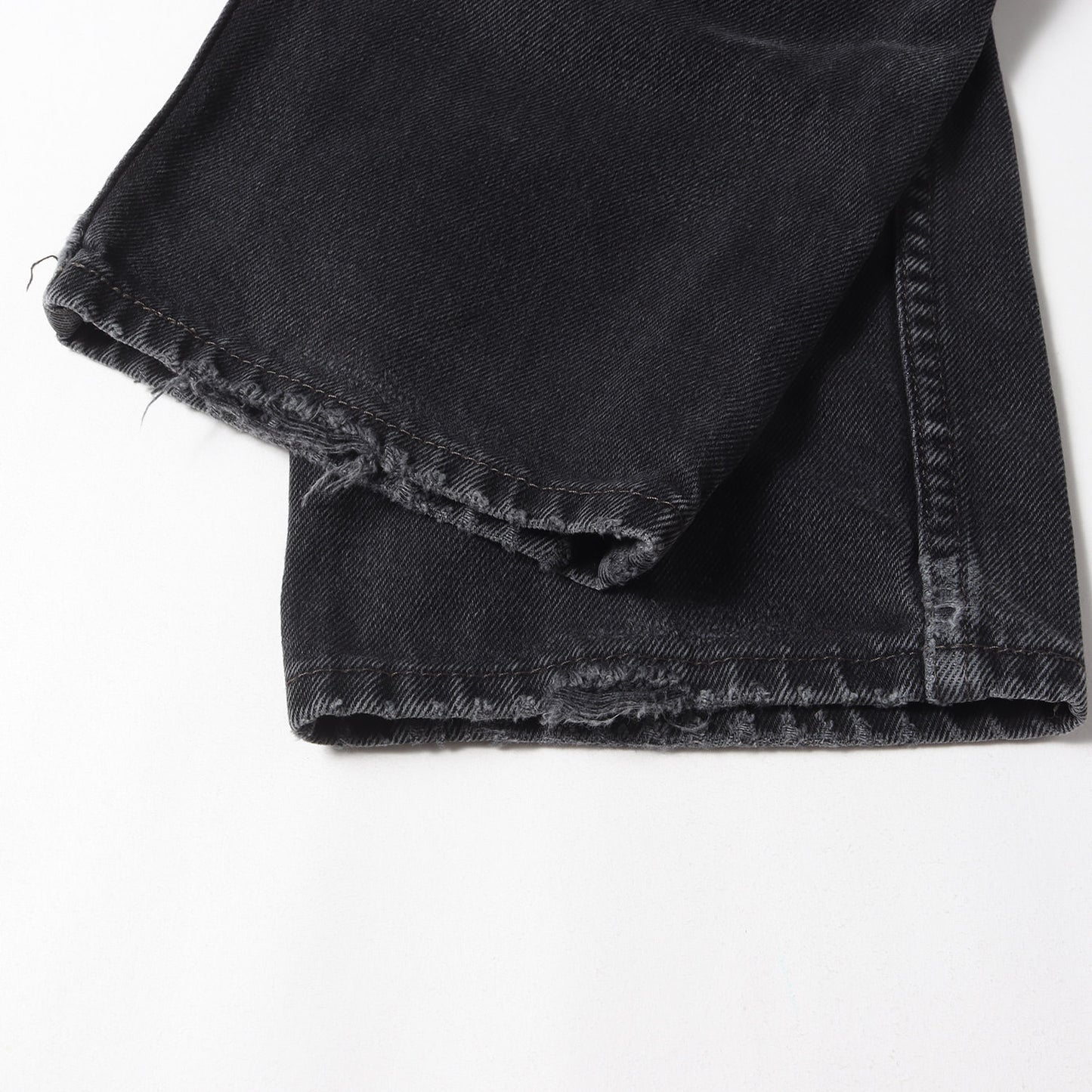 00s 550 バギー ワイド テーパード ブラック デニムパンツ / 00年代 リーバイス ヴィンテージ 古着