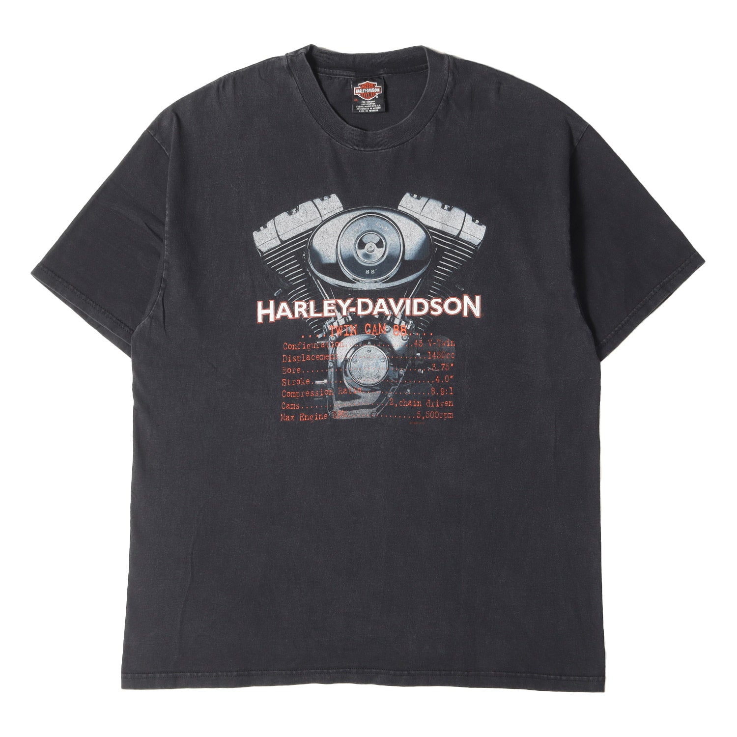 HARLEY-DAVIDSON (ハーレーダビッドソン) 90s ツインカムエンジン 両面プリント Tシャツ / 90年代 USA製 R.K.  STRATMAN – ブランド古着の通販・買取 | BEEGLE by Boo-Bee