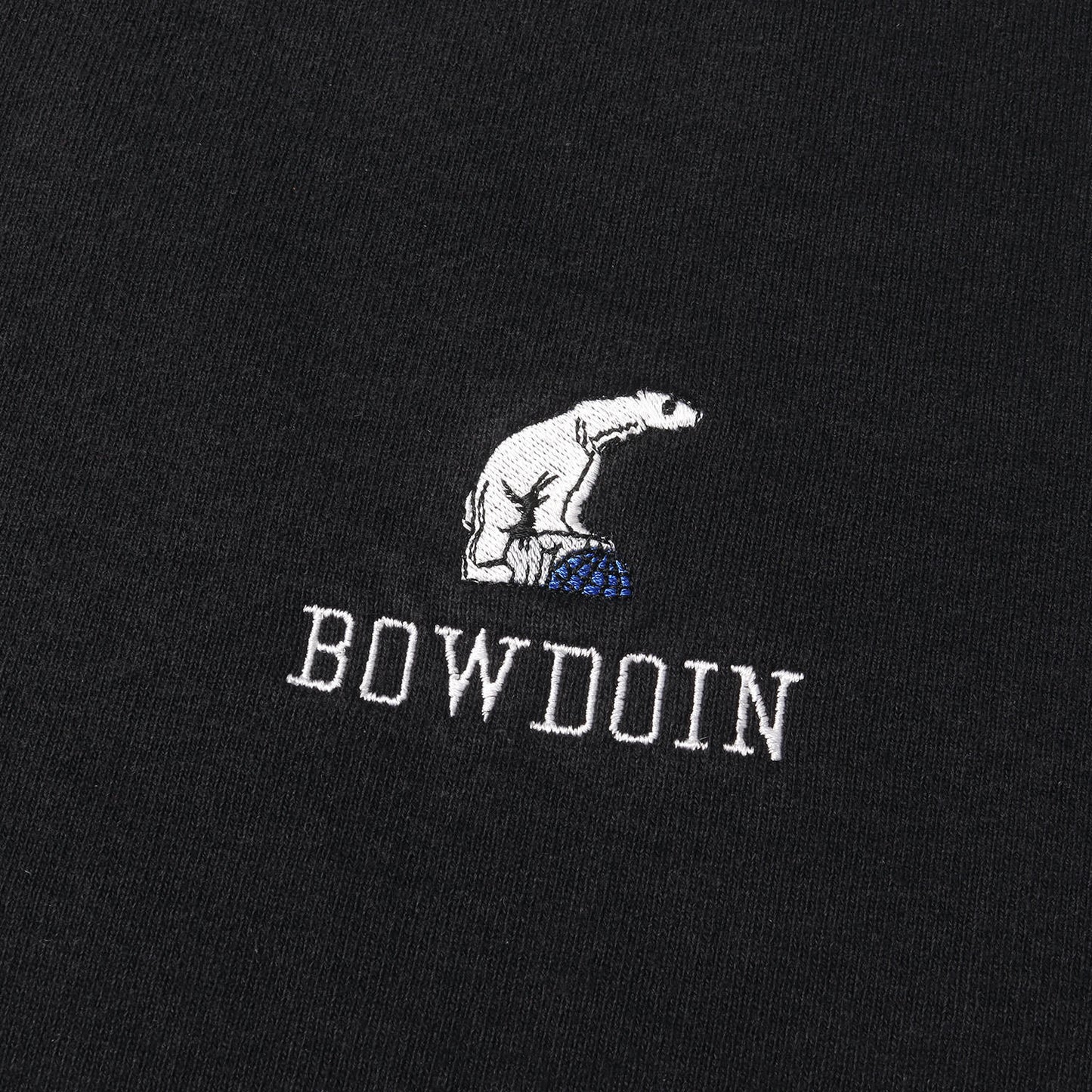 90s しろくま刺繍 スーパーコットン セットイン スウェットシャツ / USA製 FRUIT OF THE ROOM