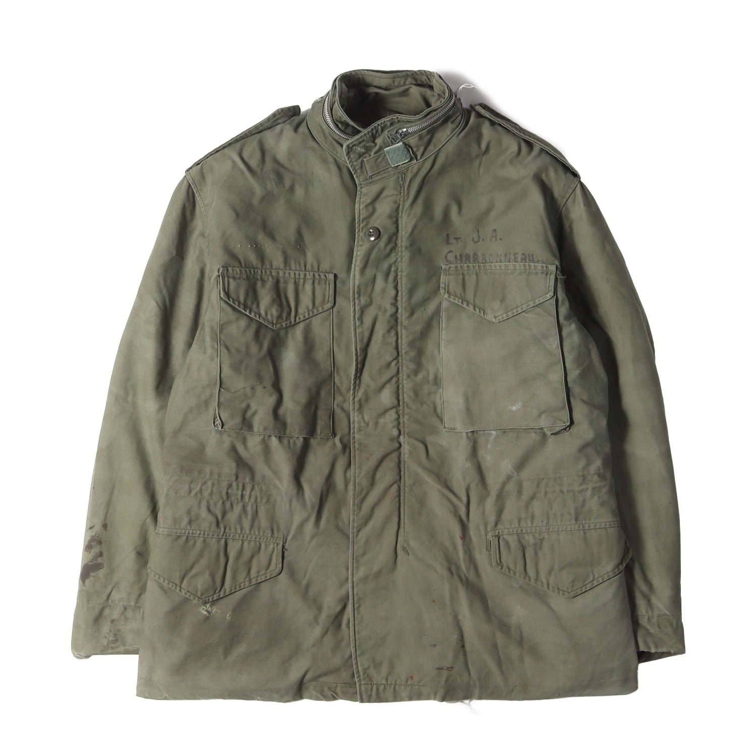 60s 米軍 2ndアルミジップ M65フィールドジャケットミリタリー 2nd M 