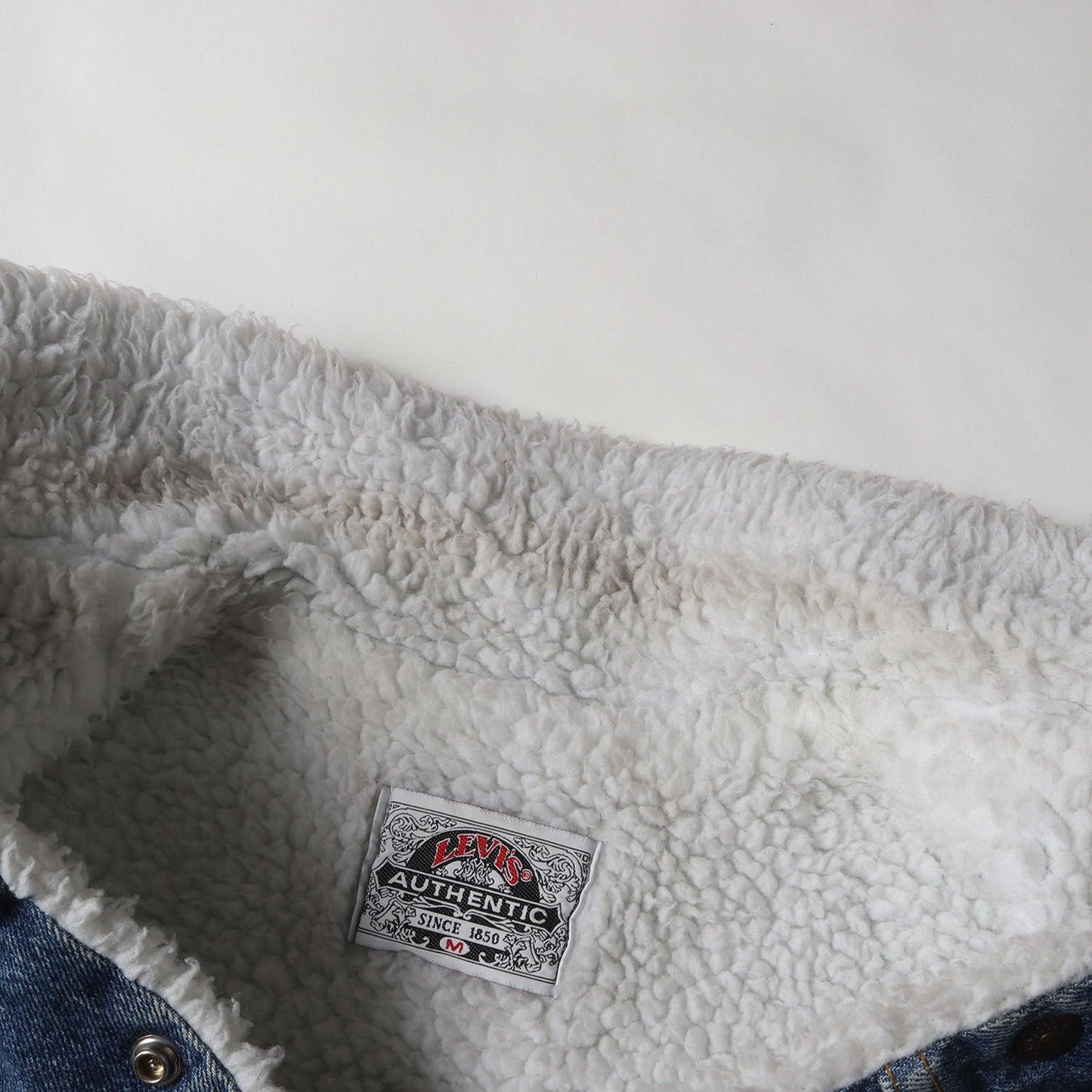 90s 70609-4891 デニム ボア ジャケット / USA製 赤タブ Gジャン