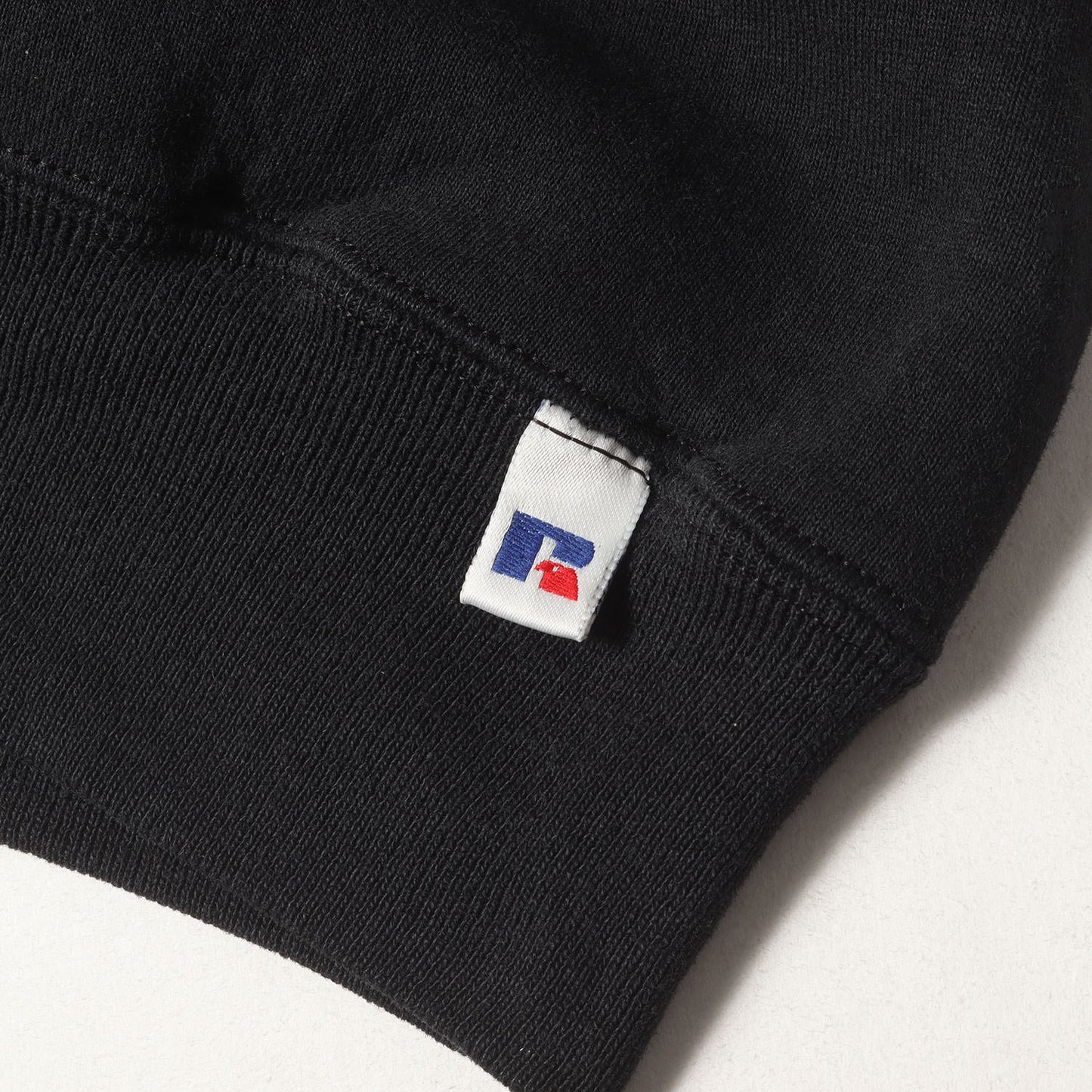 90s ロゴ刺繍 前V セットイン スウェットシャツ / USA製 Russell