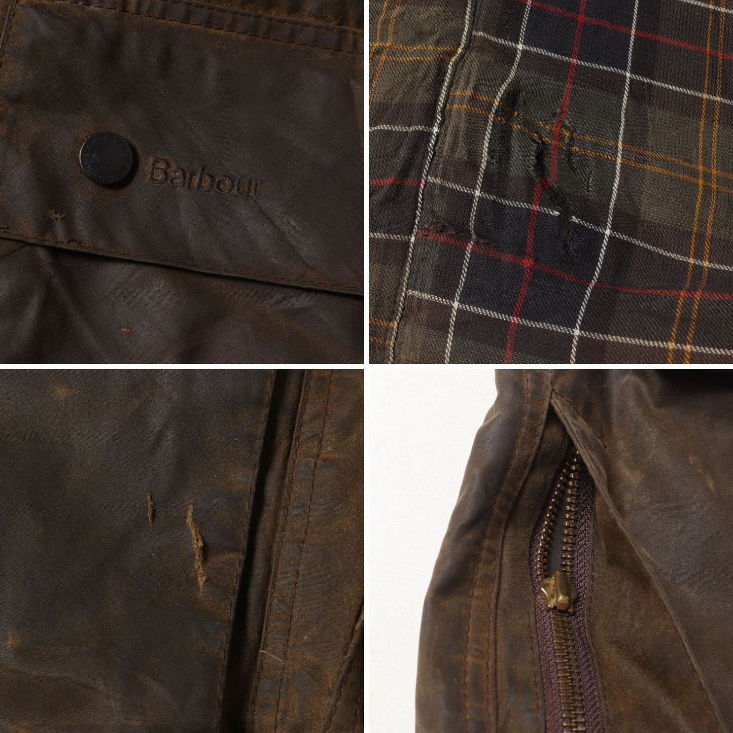 00s ビューフォート オイルド コットン ハンティング ジャケット(CLASSIC BEAUFORT) / 00年代 イングランド製 縦ワラント