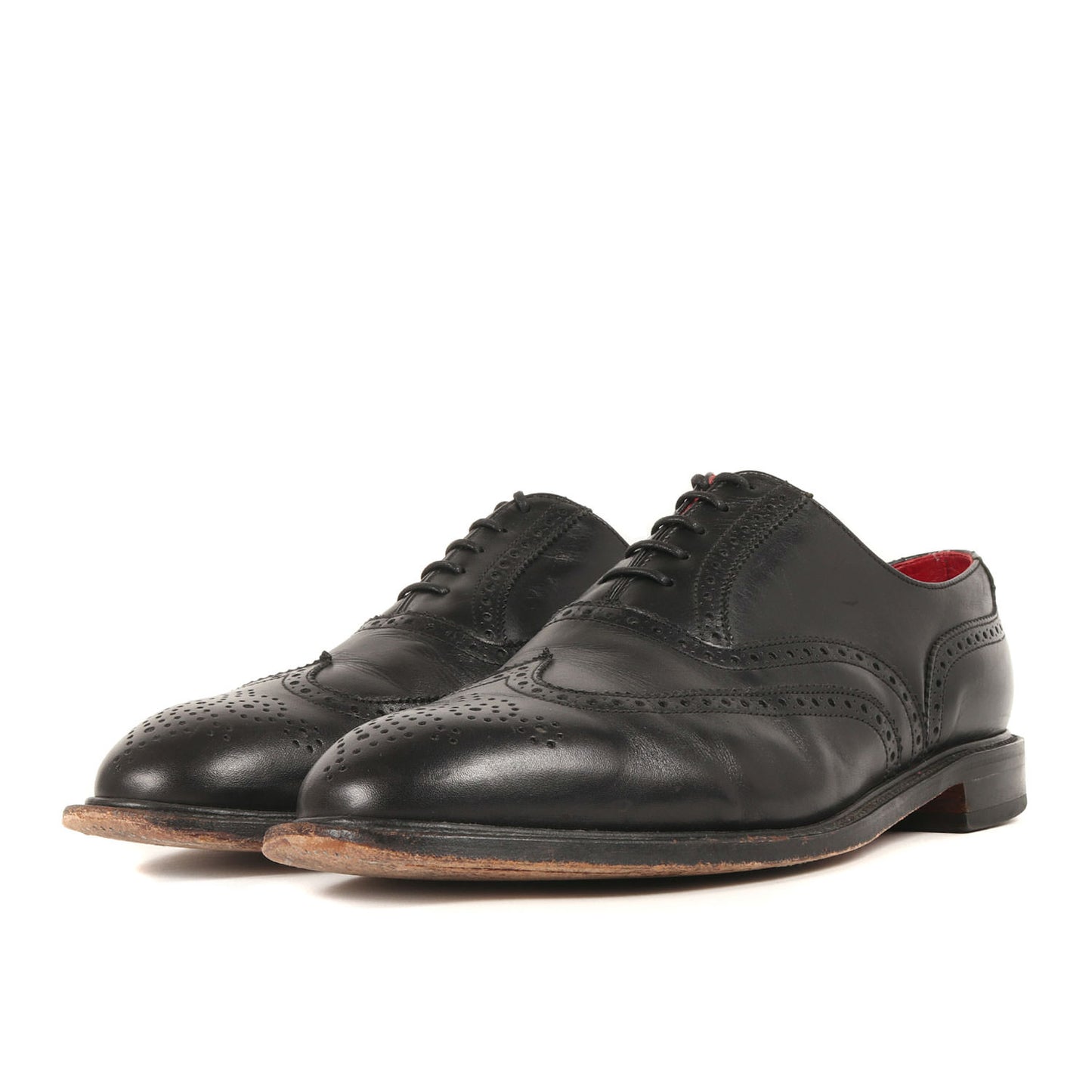 ×Alfred Sargent ウイングチップ 内羽根 レザー シューズ
