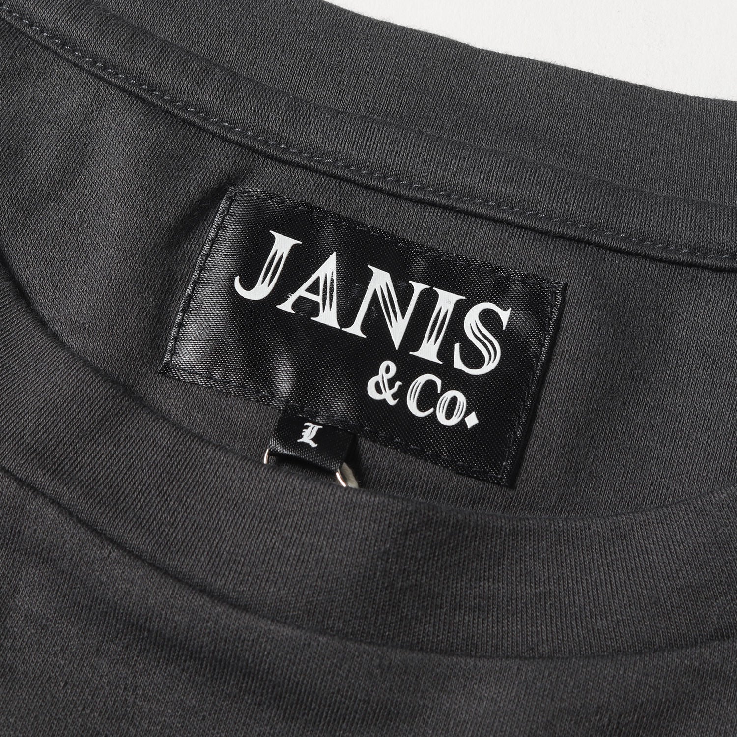 Janiss グレー カットソー 2025年最新Janiss by Galsville レディース 長袖 Tシャツ