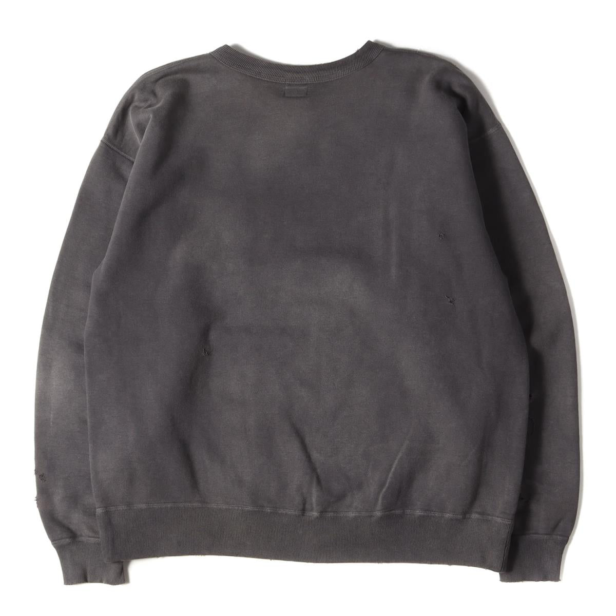 21AW ヴィンテージ加工スカルプリントスウェット(SWEAT SHIRT)