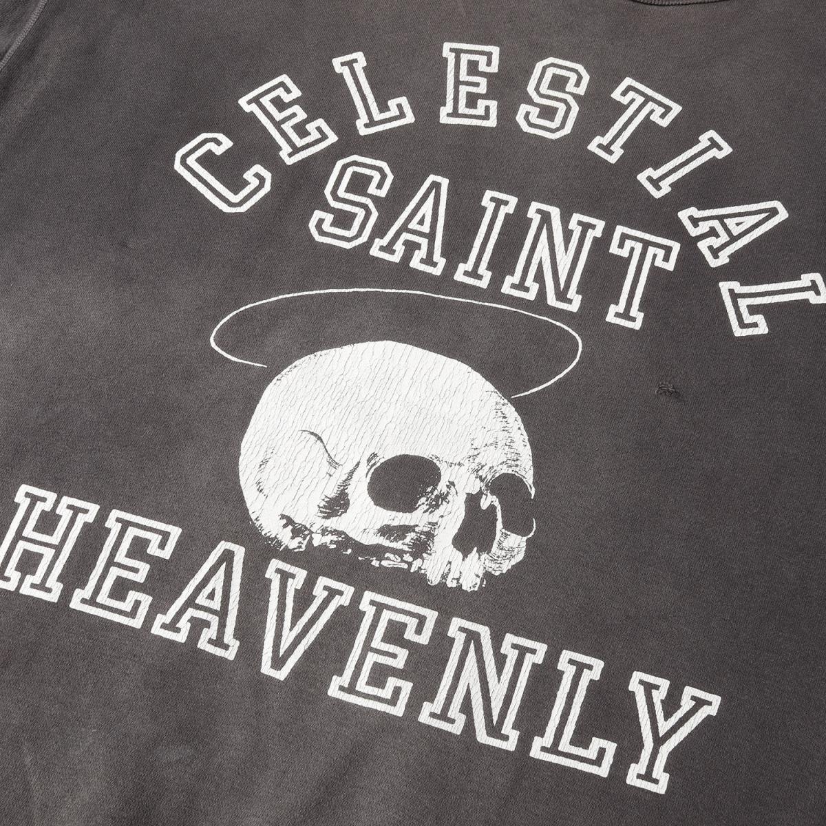 21AW ヴィンテージ加工スカルプリントスウェット(SWEAT SHIRT)
