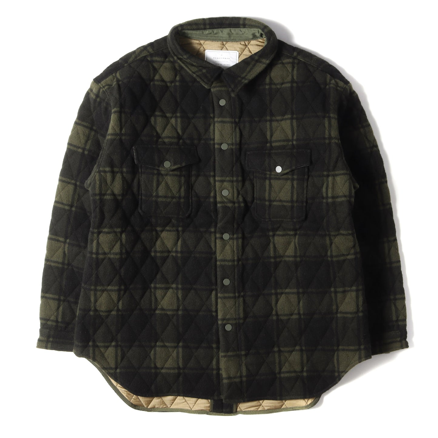READYMADE (レディメイド) 21SS ブランケット チェック オーバーサイズ 