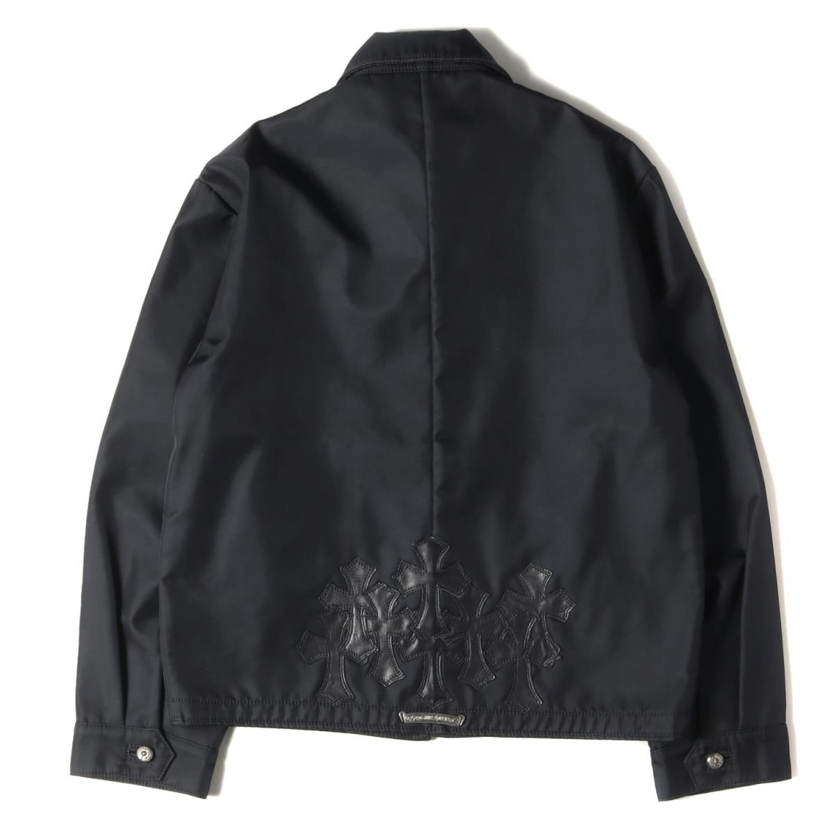 CHROME HEARTS (クロムハーツ) オールドレザーセメタリークロス付き 