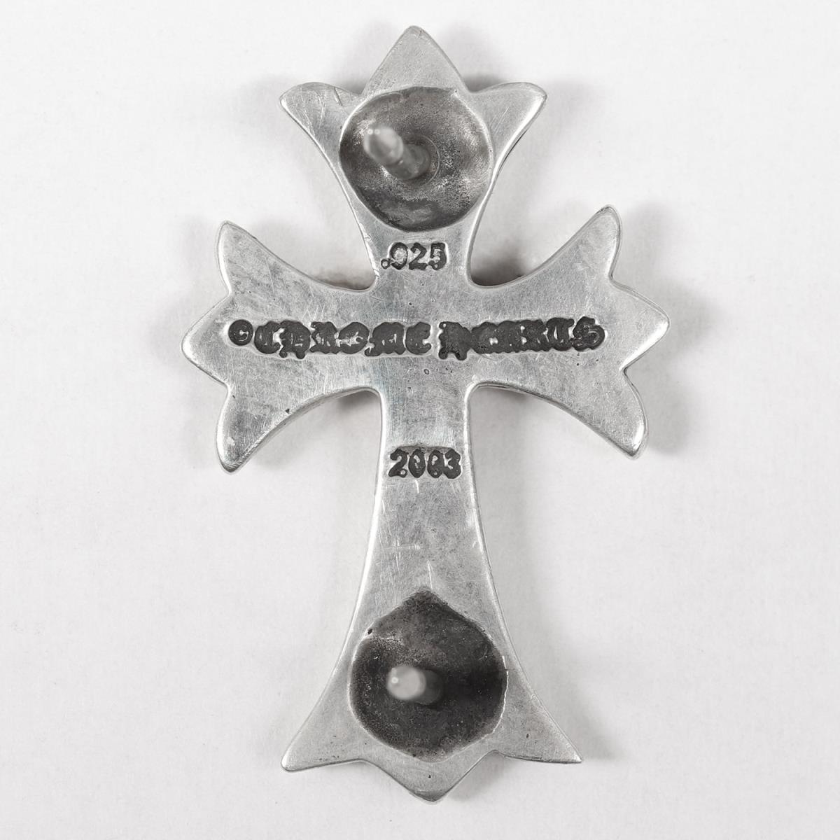 CHROME HEARTS クロムハーツ　タイニークロスピンバッチ CHROME HEARTS (クロムハーツ) タイニーCHクロスピンバッチ / ピンズ