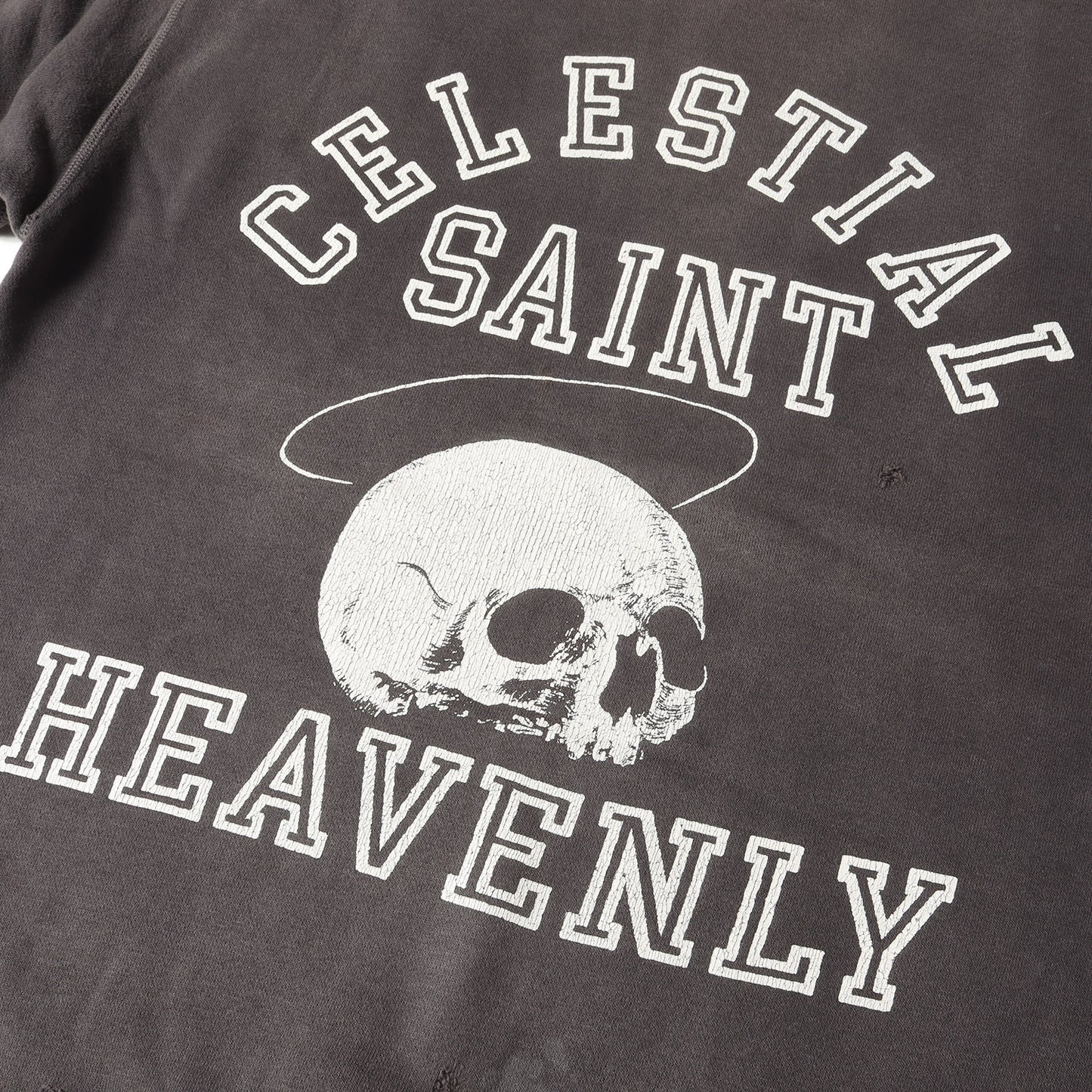21AW ヴィンテージ加工 スカルプリント スウェット(SWEAT SHIRT)