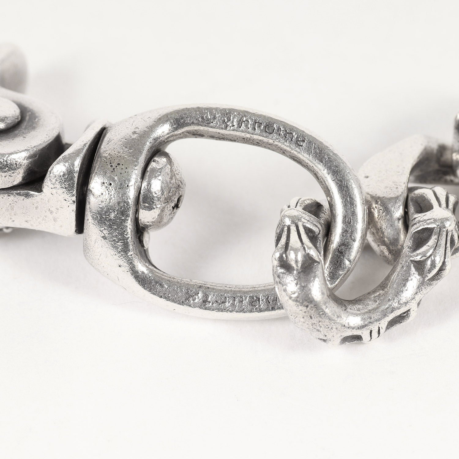 クロムハーツウォレットチェーン2クリップバレルリンクサイズロング クロムハーツケルティックローラーウォレットチェーン9リンク2