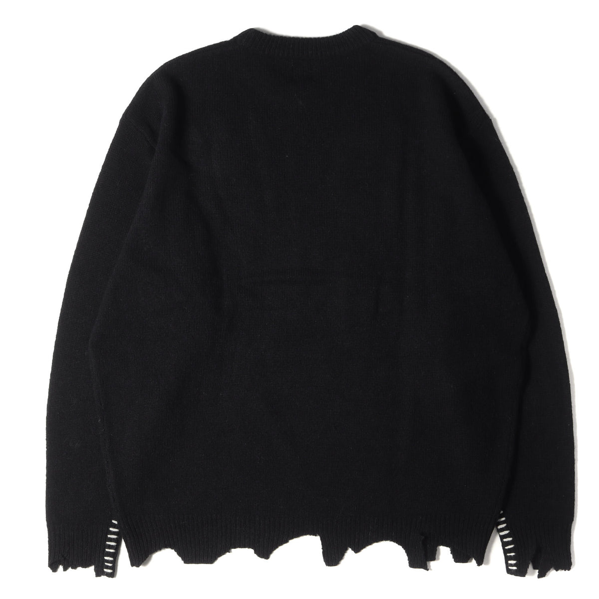 SAINT MICHAEL (セントマイケル) 22AW ダメージ加工 CLFロゴ オーバー 