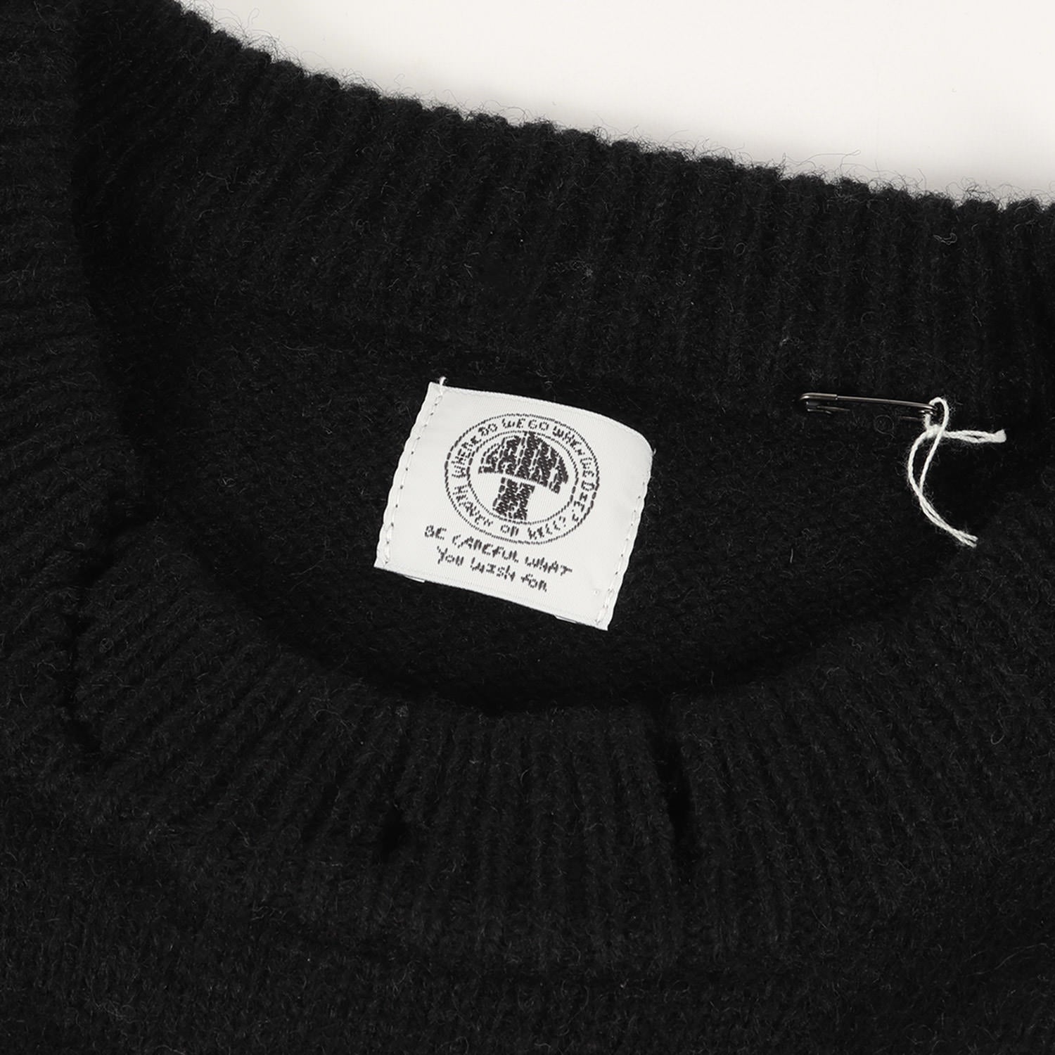 SAINT MICHAEL (セントマイケル) 22AW ダメージ加工 CLFロゴ オーバー