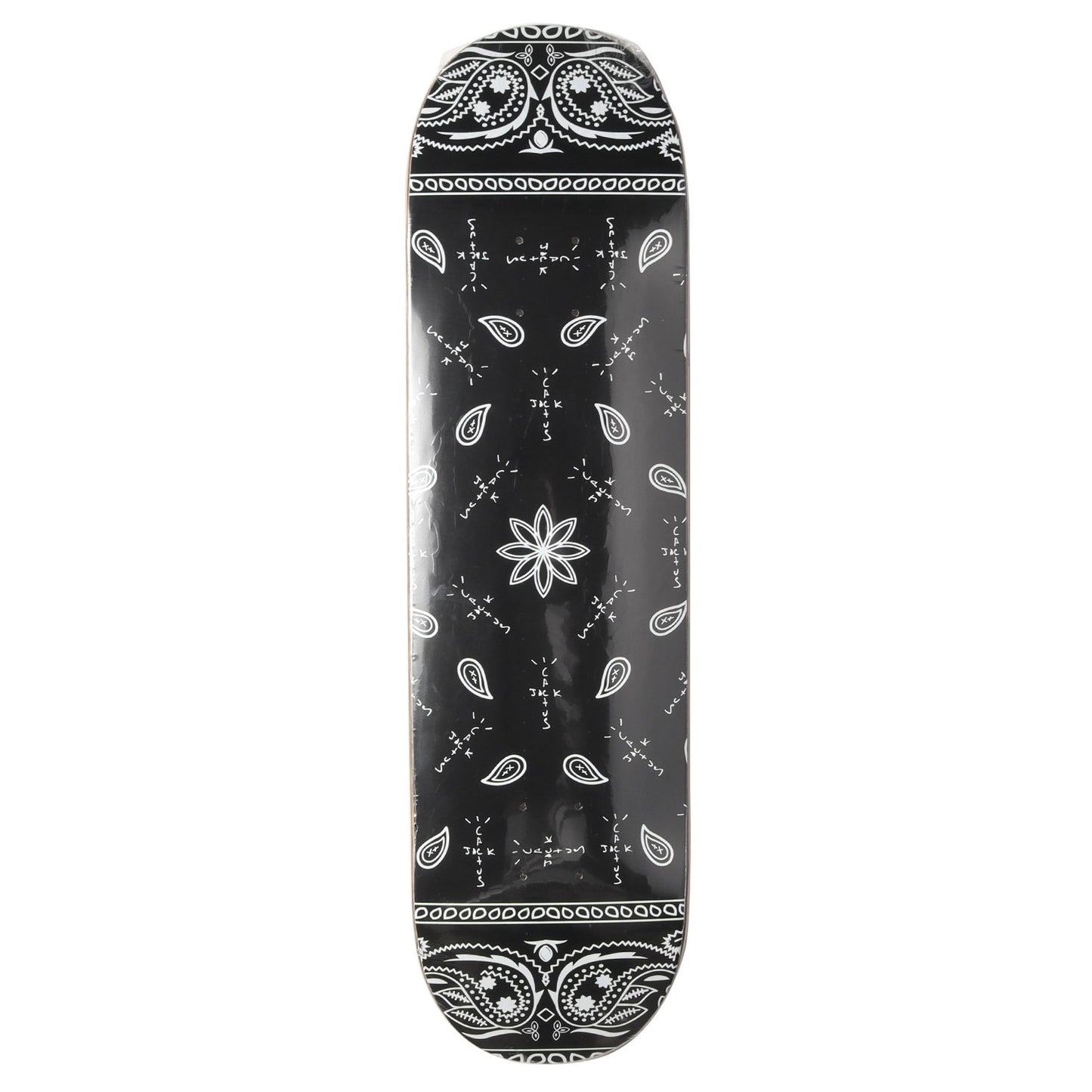 Cactus Jack ペイズリー柄 スケボーデッキ(Paisley Skateboard Deck)