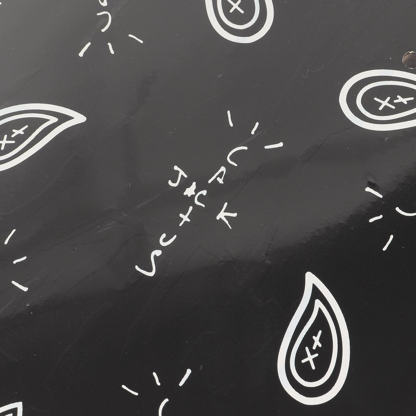 Cactus Jack ペイズリー柄 スケボーデッキ(Paisley Skateboard Deck)